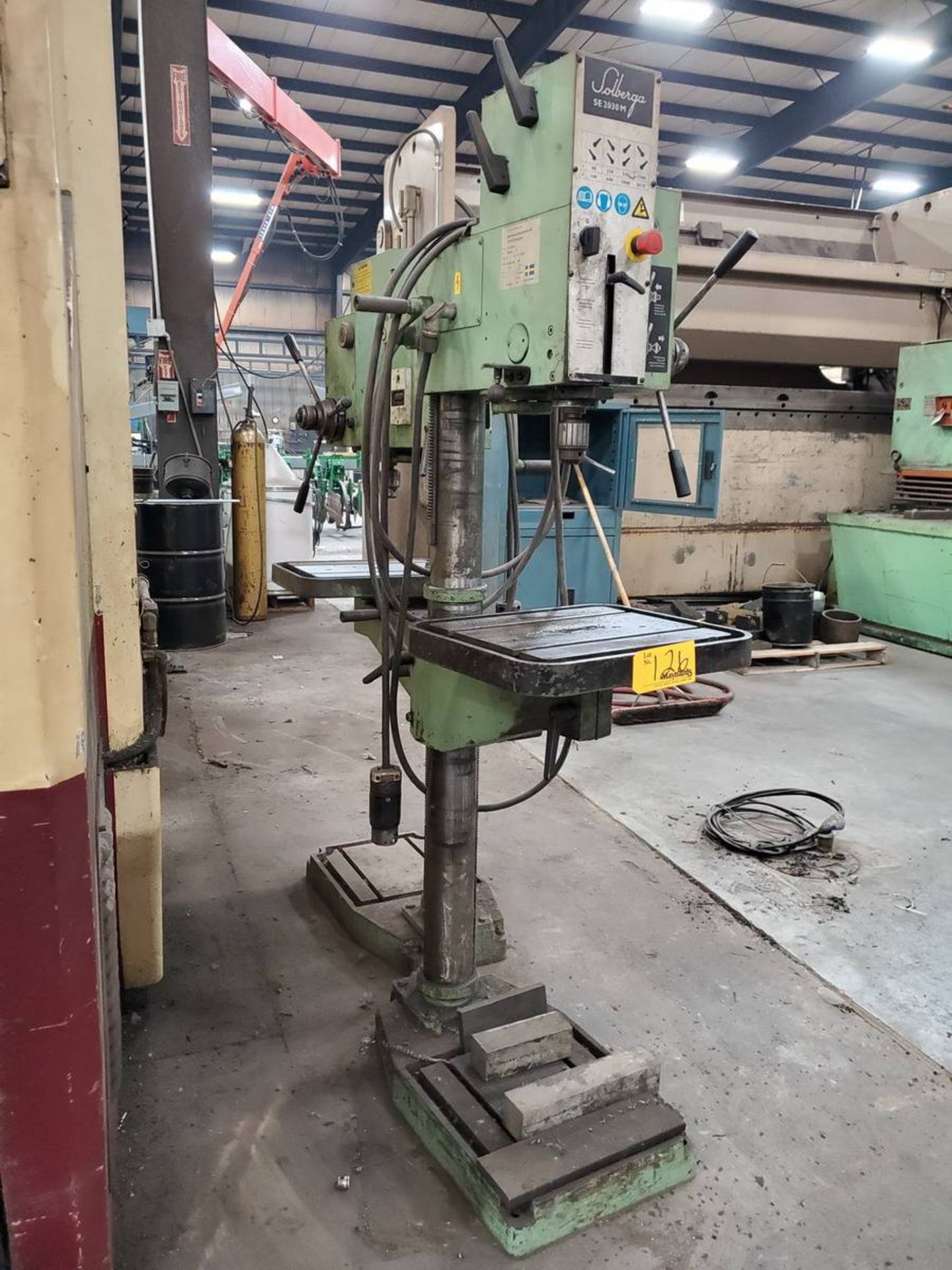 2010 Solberga SE 2030M 25" Drill Press W/ 12-1/2" Throat - Image 2 of 5