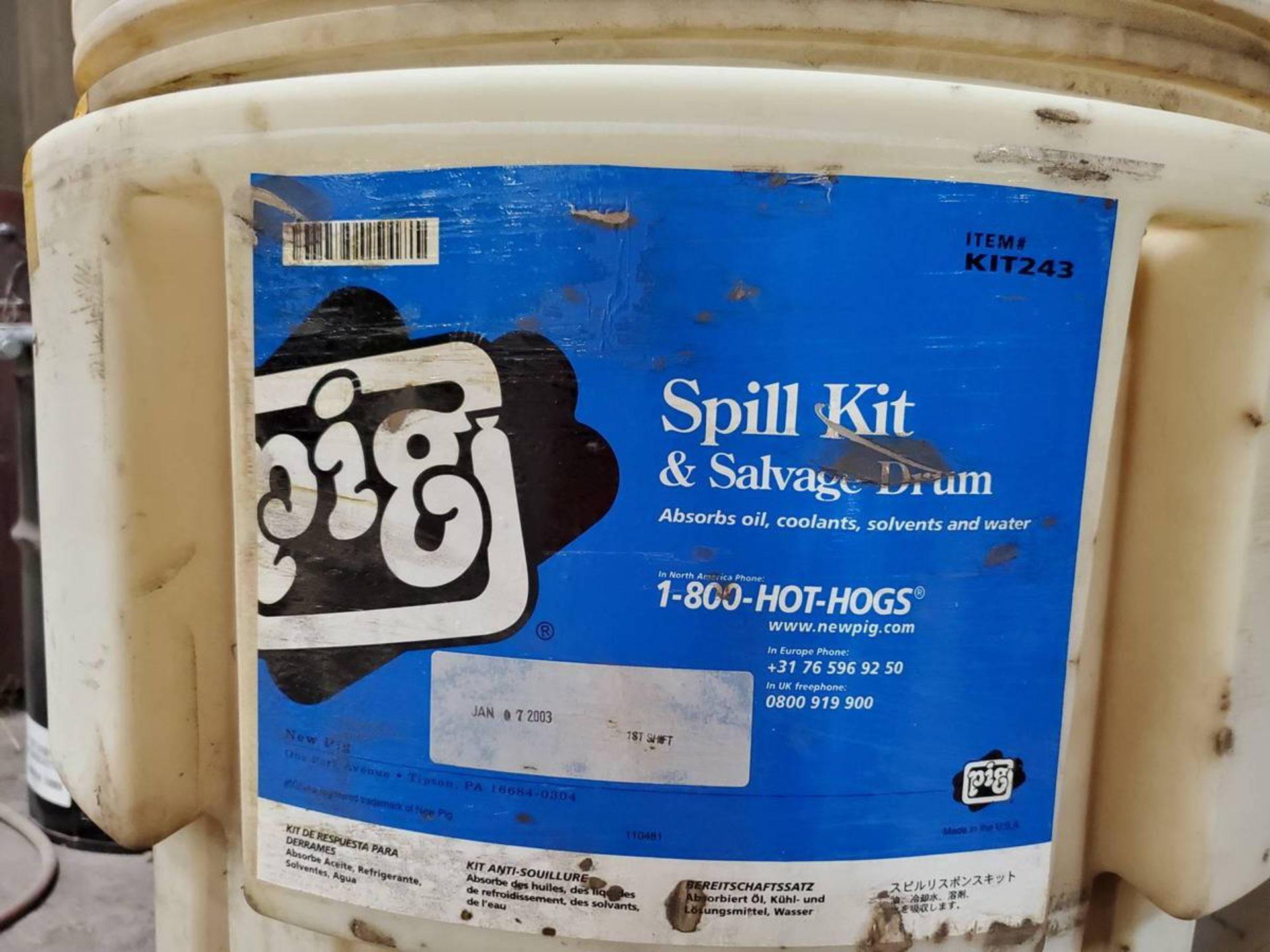 Pig Spill Kit & Savage Drum - Image 4 of 4