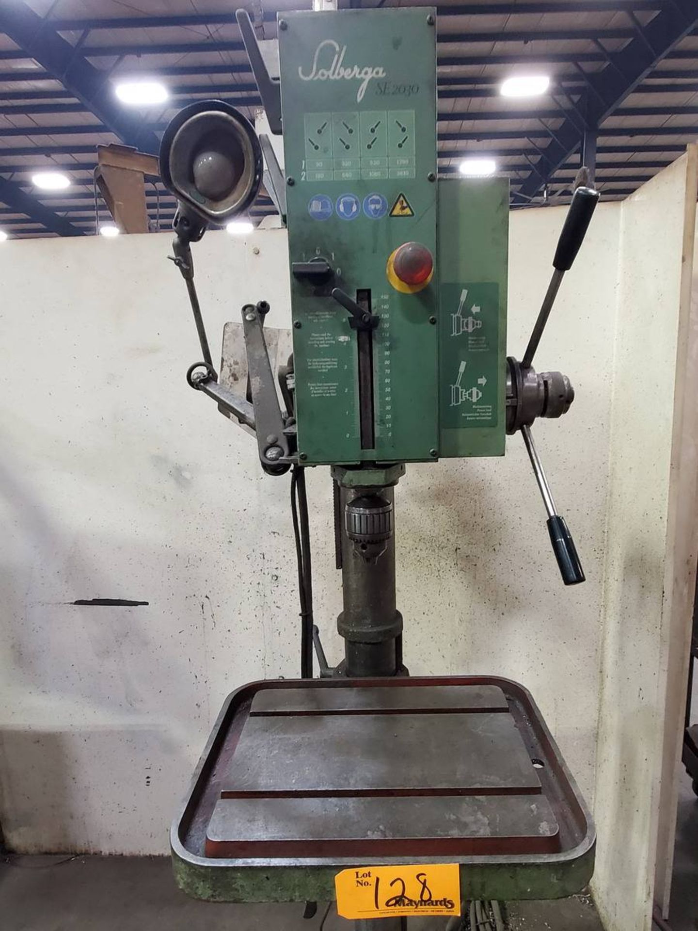 2007 Solberga SE 2030 25" Drill Press W/ 12-1/2" Throat - Image 3 of 4