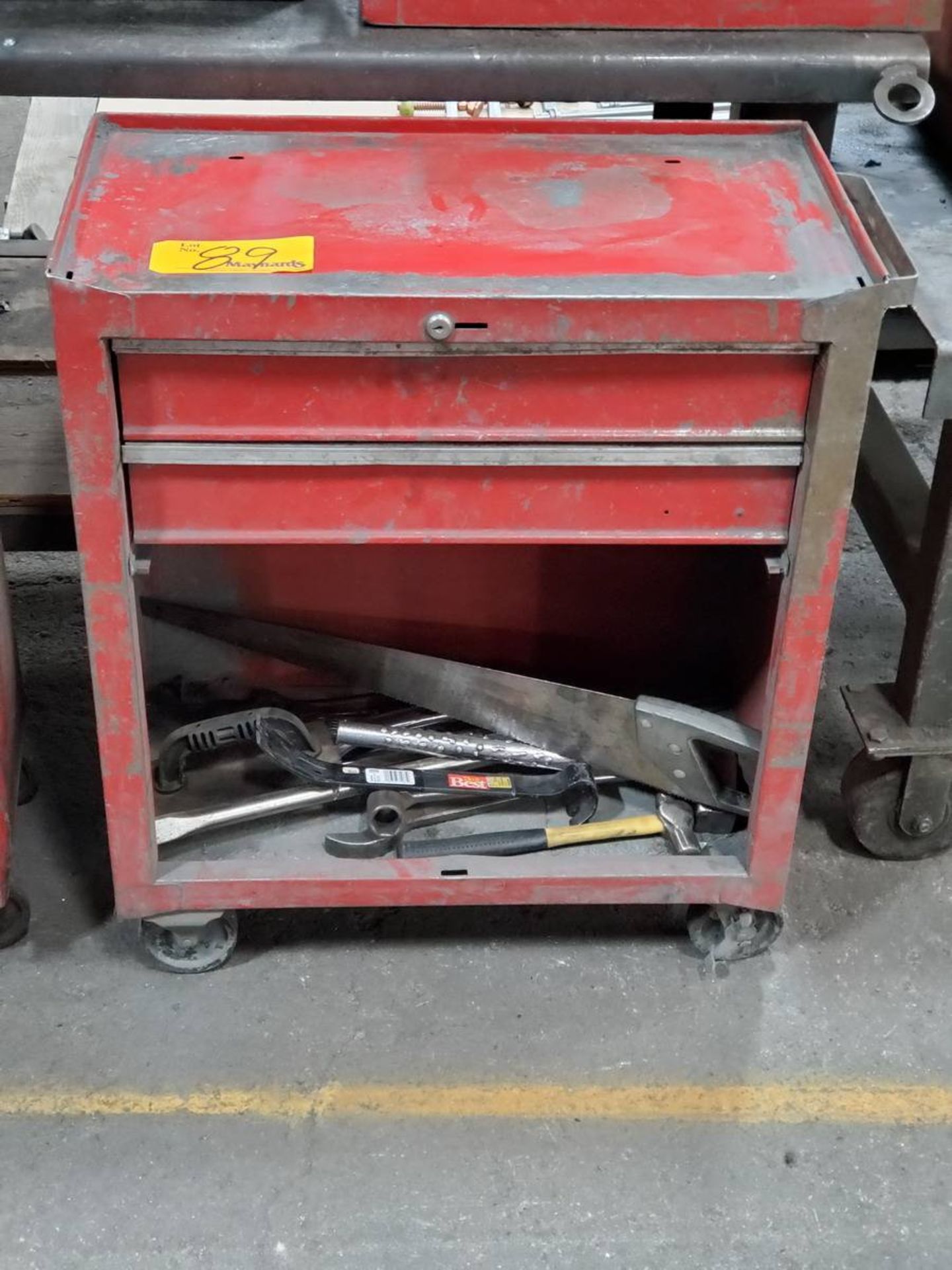 Portable 2-Drawer Tool Box