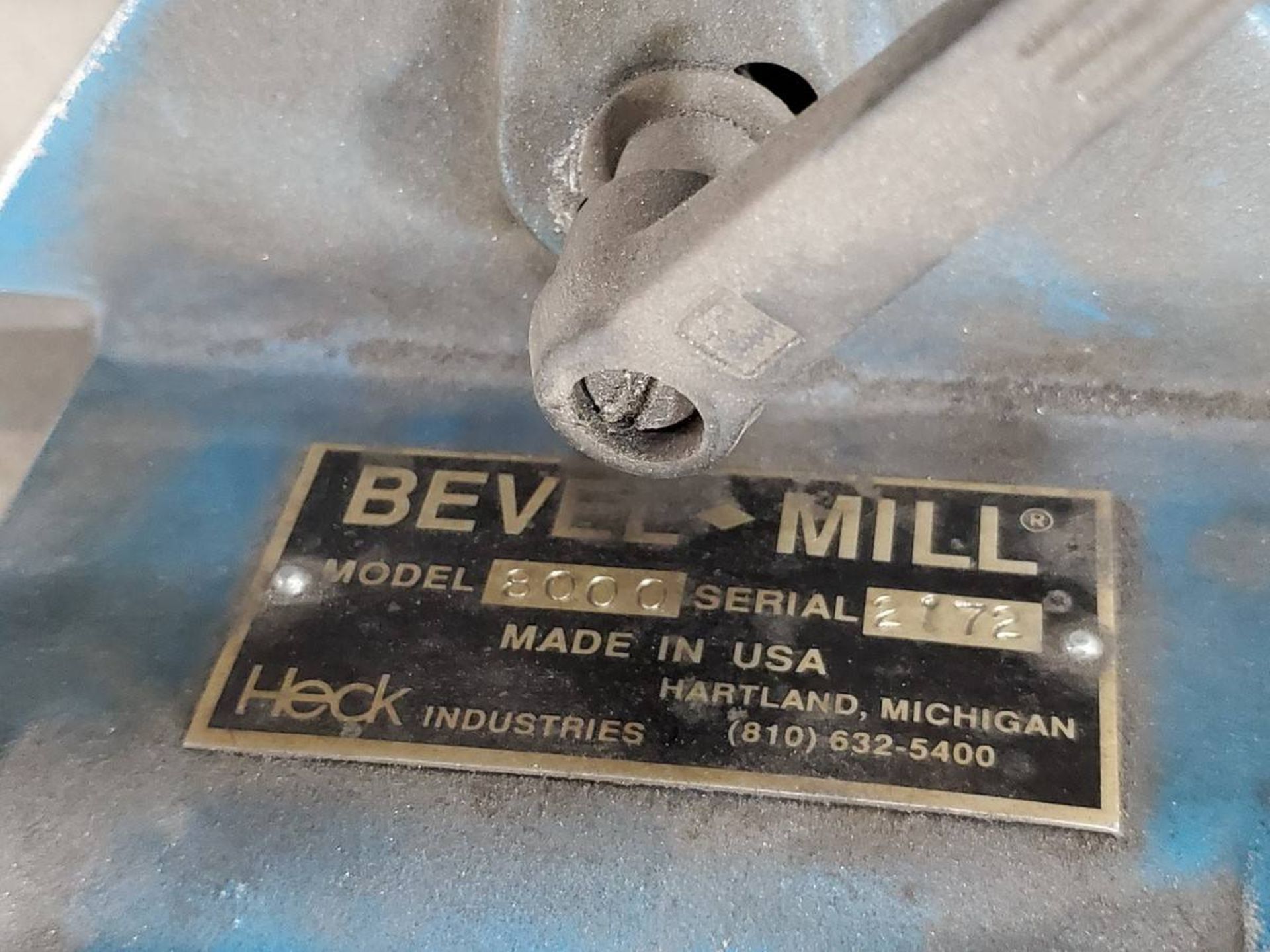 Heck Ind. 8000 Bevel Mills - Image 3 of 4