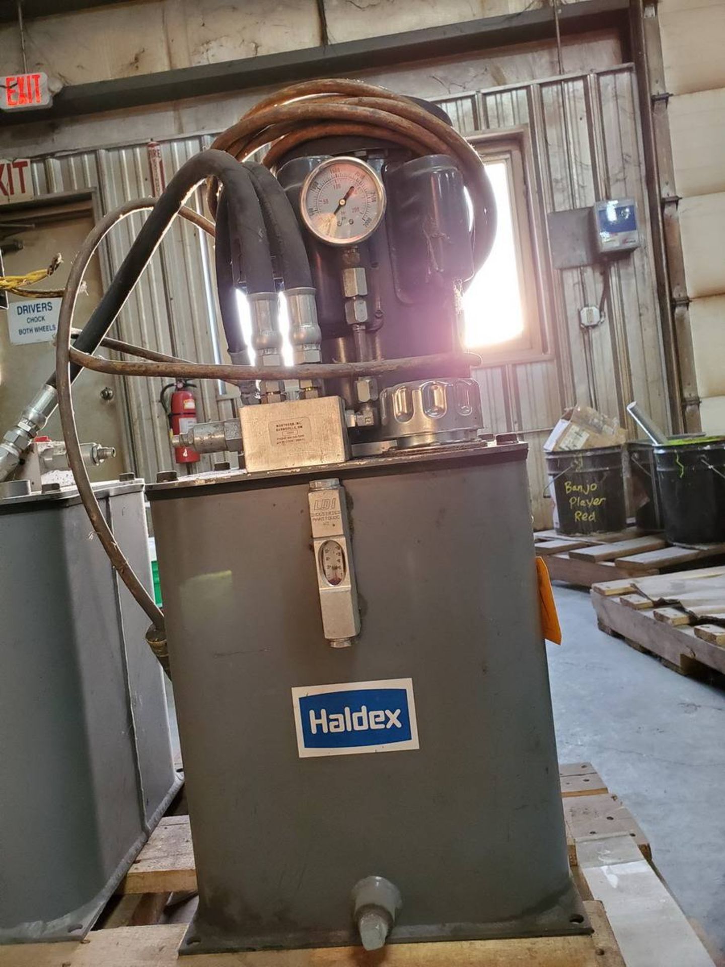Haldex 1400028 AC Hydraulic Power System Self-Contained - Image 2 of 4