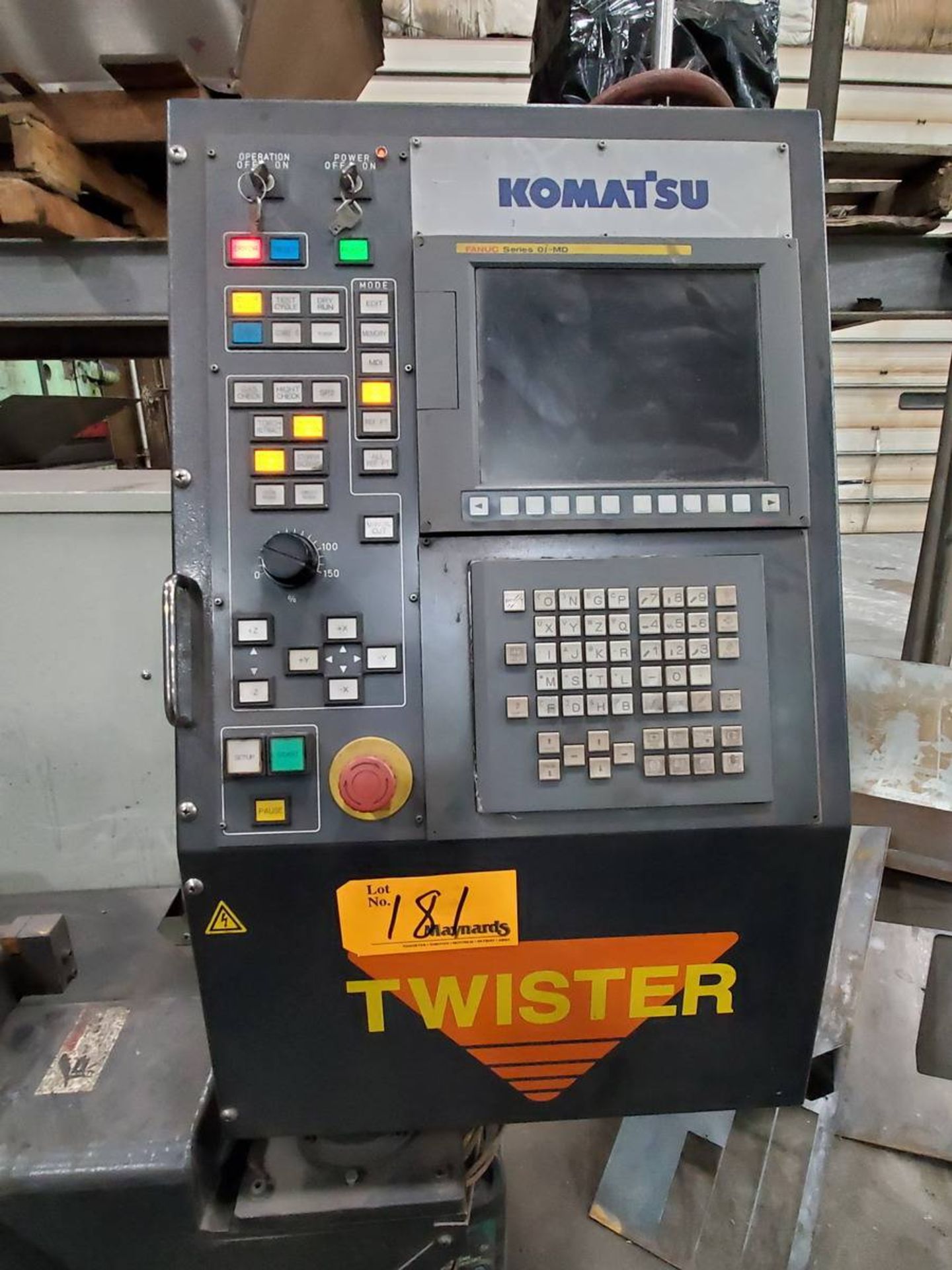 2012 Komatsu TFP-3062 CNC Plasma Cutter - Image 6 of 17