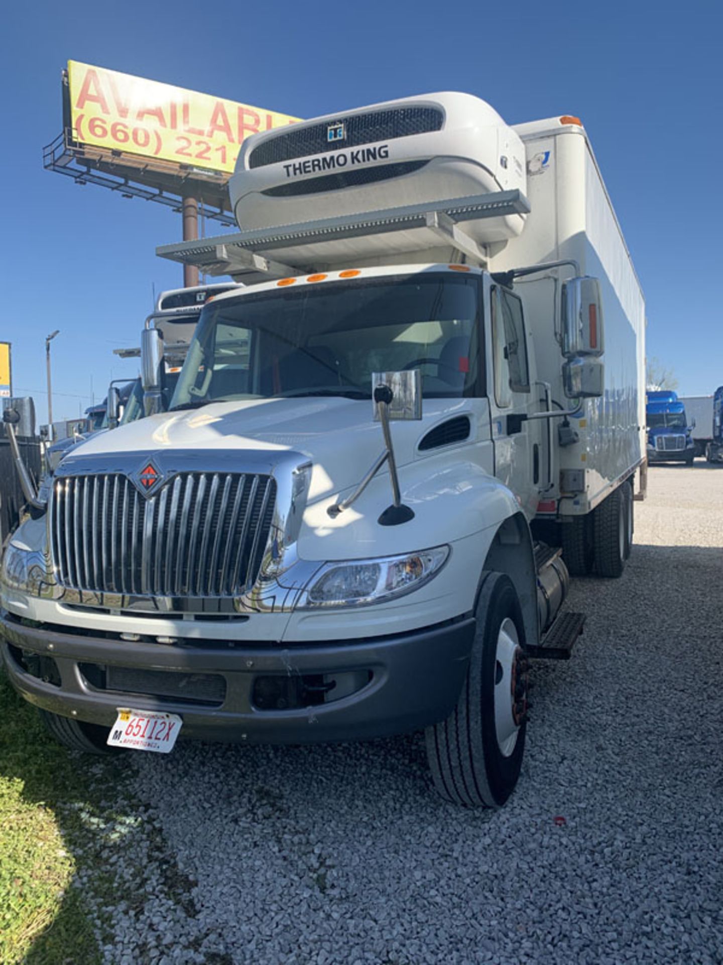 2018 INTERNATIONAL 4400 SBA 6X4 REFRIGERATED BOX TRUCK VIN#: 1HTMSTAR8JH529745, Approx Miles: 48726,