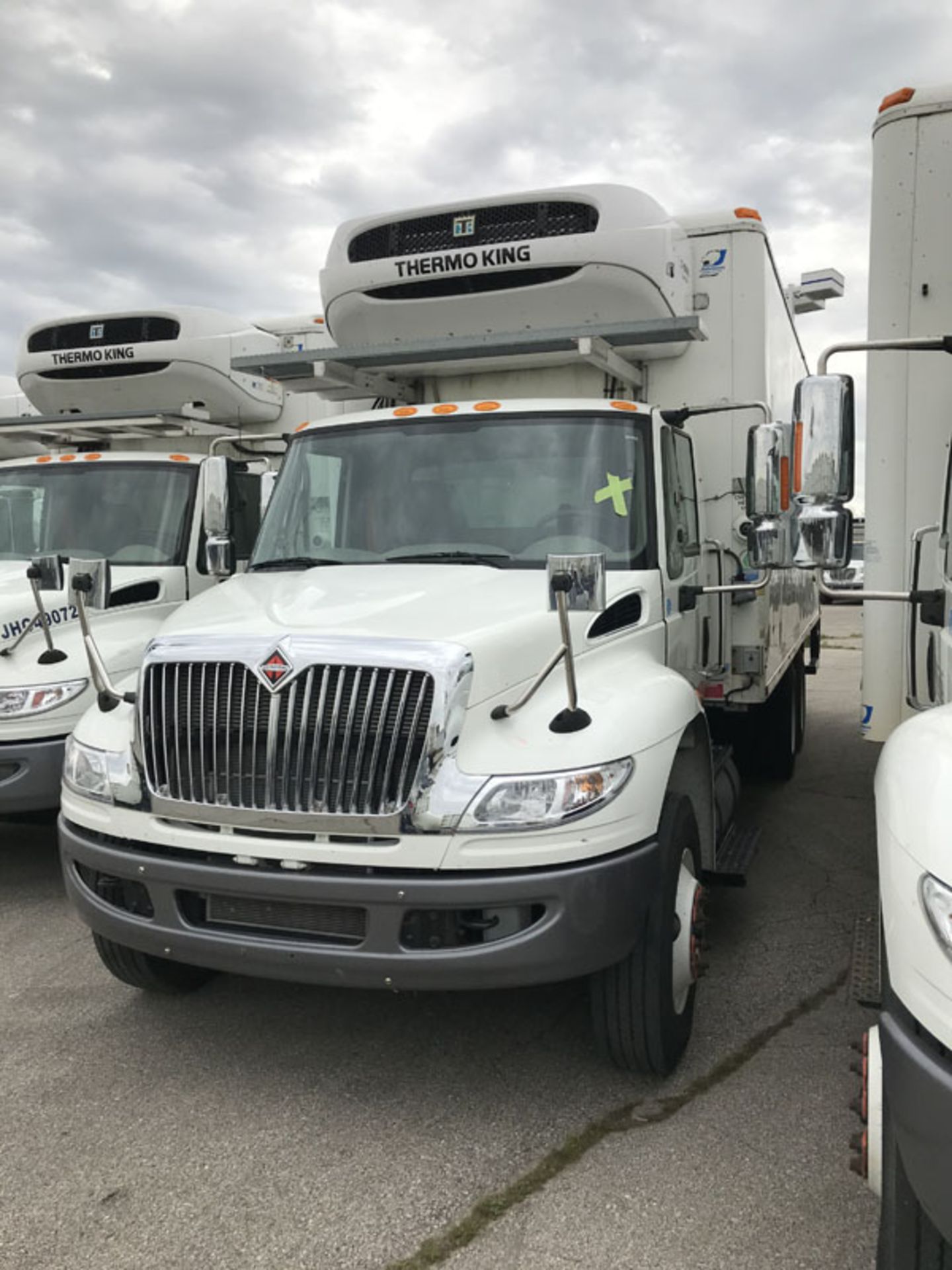 2018 INTERNATIONAL 4400 SBA 6X4 REFRIGERATED BOX TRUCK VIN#: 1HTMSTAR0JH529755, Approx Miles: 27390,