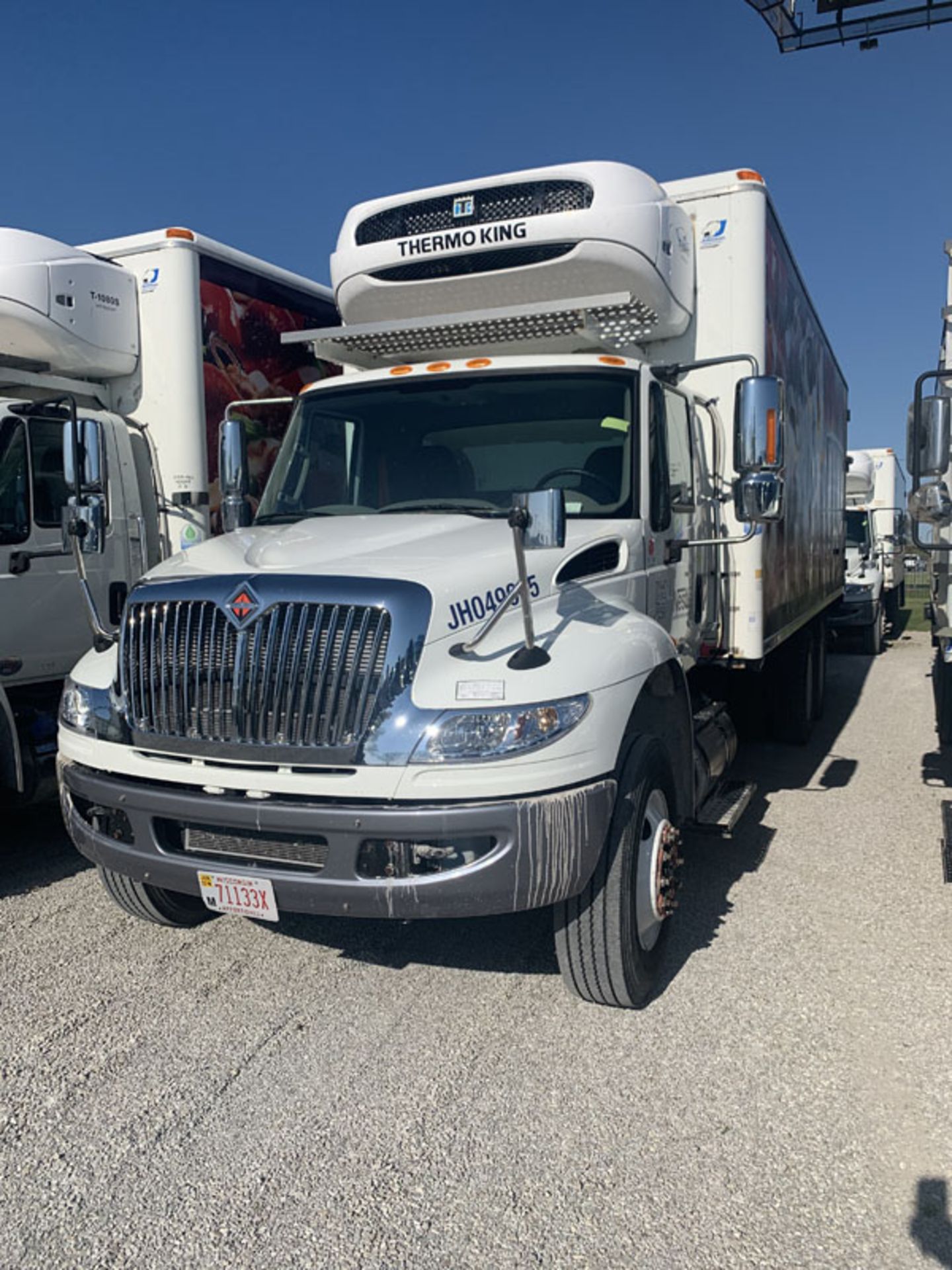 2018 INTERNATIONAL 4400 SBA 6X4 REFRIGERATED BOX TRUCK VIN#: 1HTMSTAR0JH049005, Approx Miles: 30471,