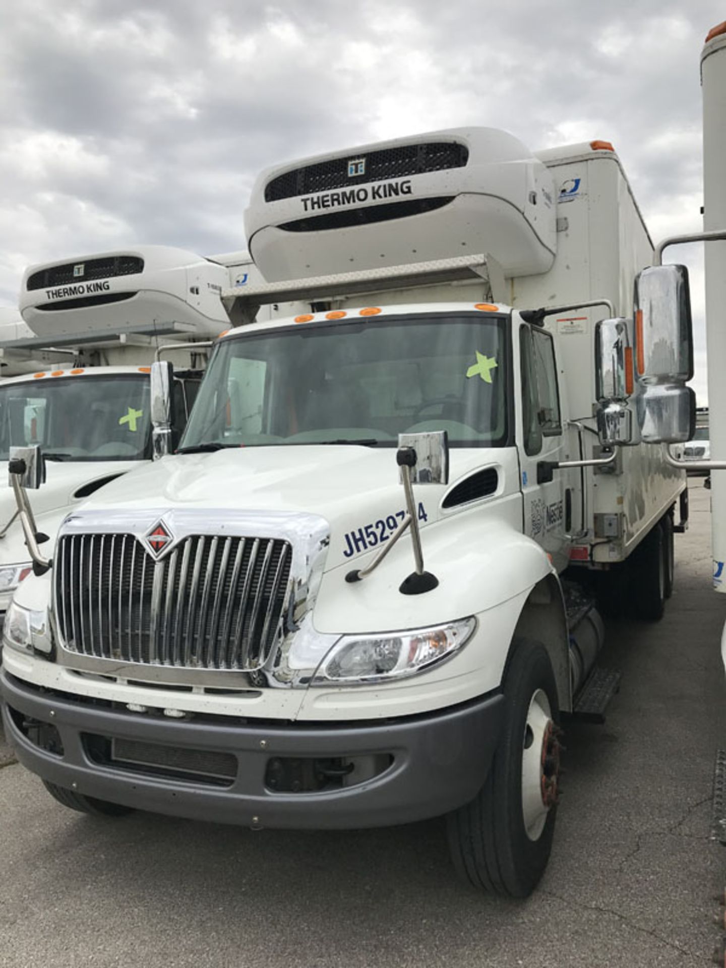 2018 INTERNATIONAL 4400 SBA 6X4 REFRIGERATED BOX TRUCK VIN#: 1HTMSTAR3JH529734, Approx Miles: 54125,