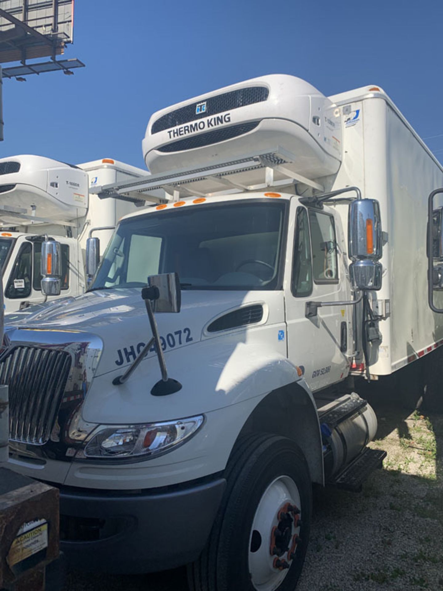 2018 INTERNATIONAL 4400 SBA 6X4 REFRIGERATED BOX TRUCK VIN#: 1HTMSTAR4JH049072, Approx Miles: 47106,