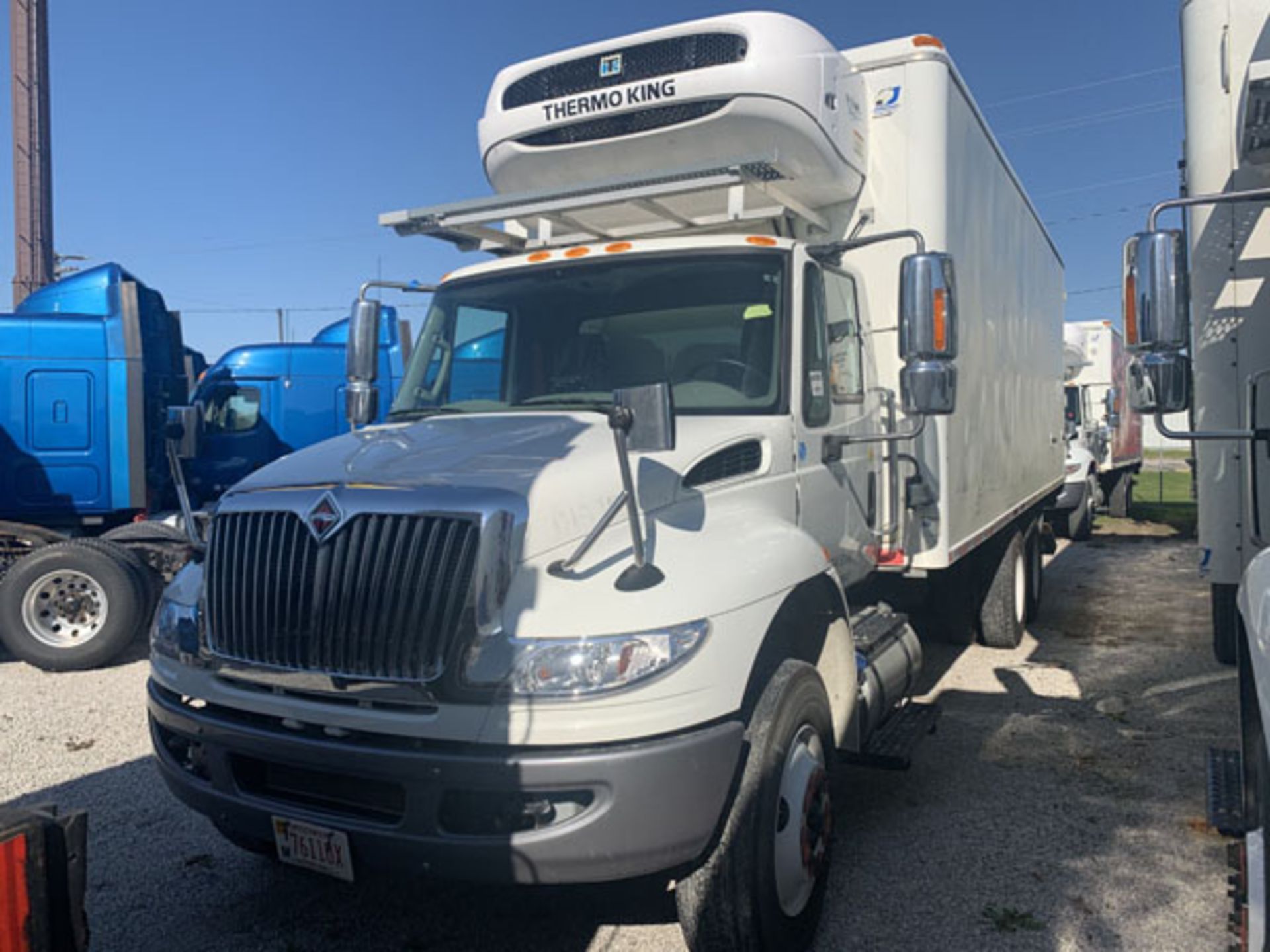 2018 INTERNATIONAL 4400 SBA 6X4 REFRIGERATED BOX TRUCK VIN#: 1HTMSTAR9JH048953, Approx Miles: 21070,