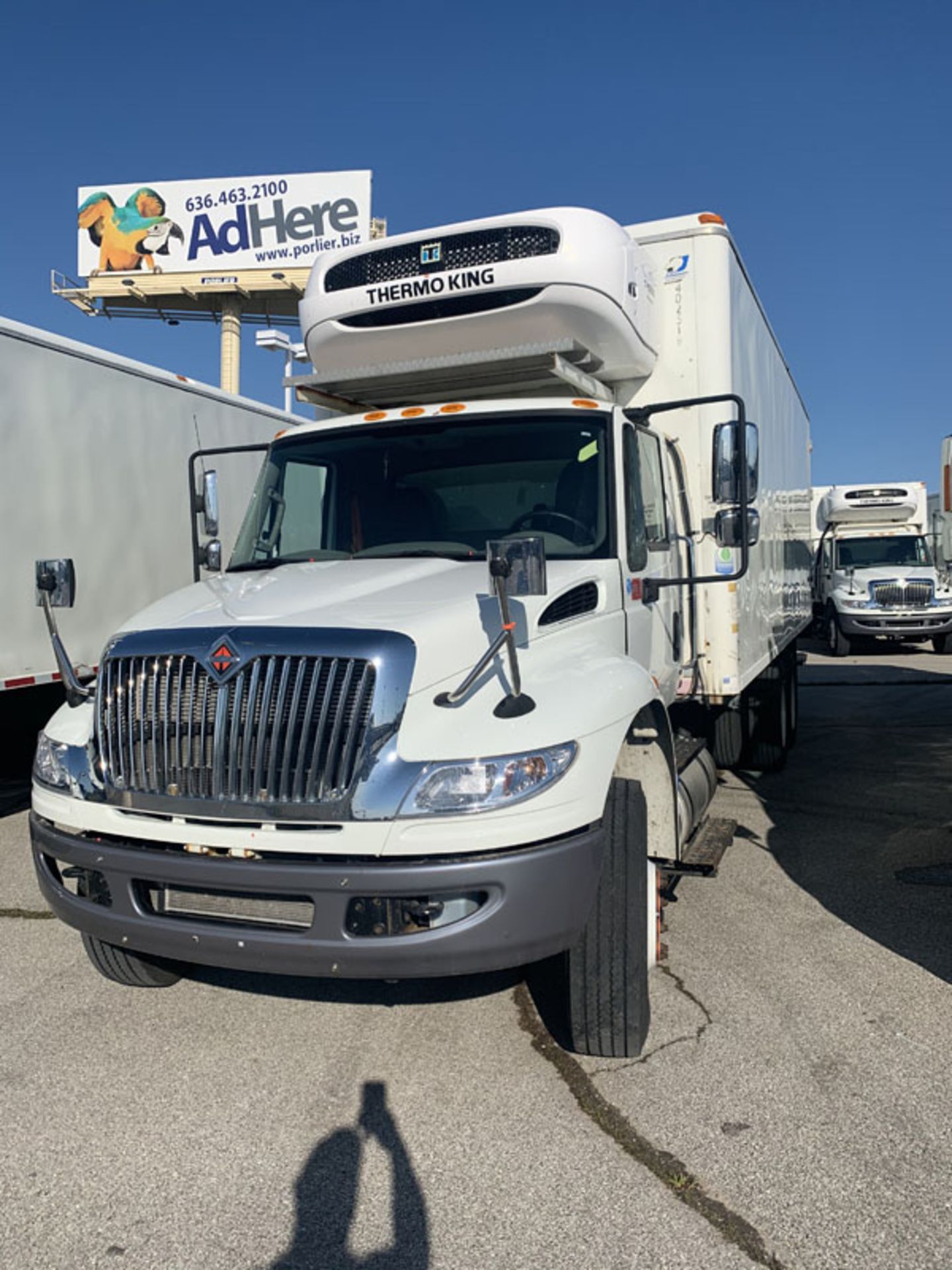 2018 INTERNATIONAL 4400 SBA 6X4 REFRIGERATED BOX TRUCK VIN#: 1HTMSTAR9JH529849, Approx Miles: 42981,