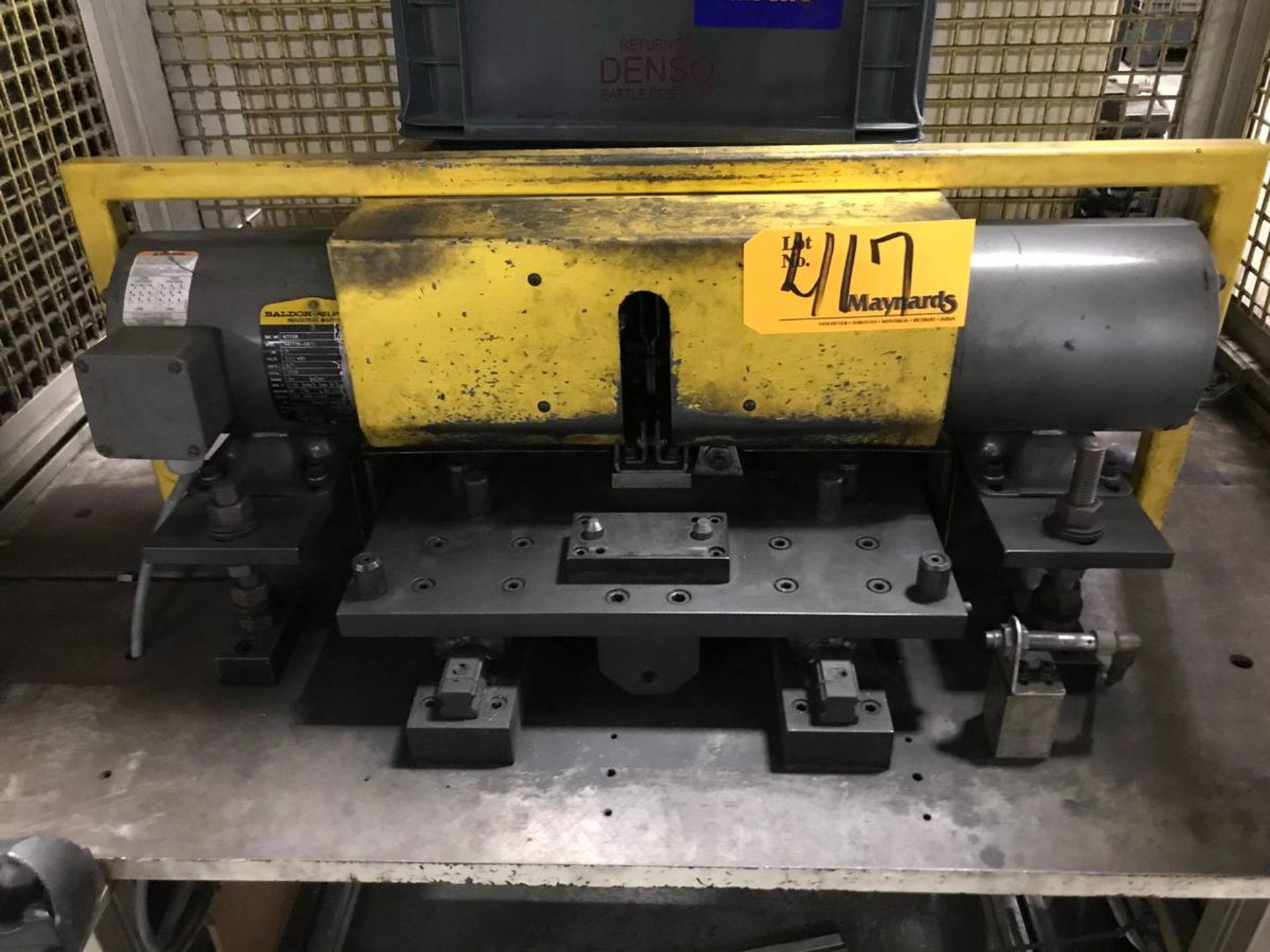 Dual Motor Deburring Machine, 1725 RPM, 230/460V - Image 2 of 2