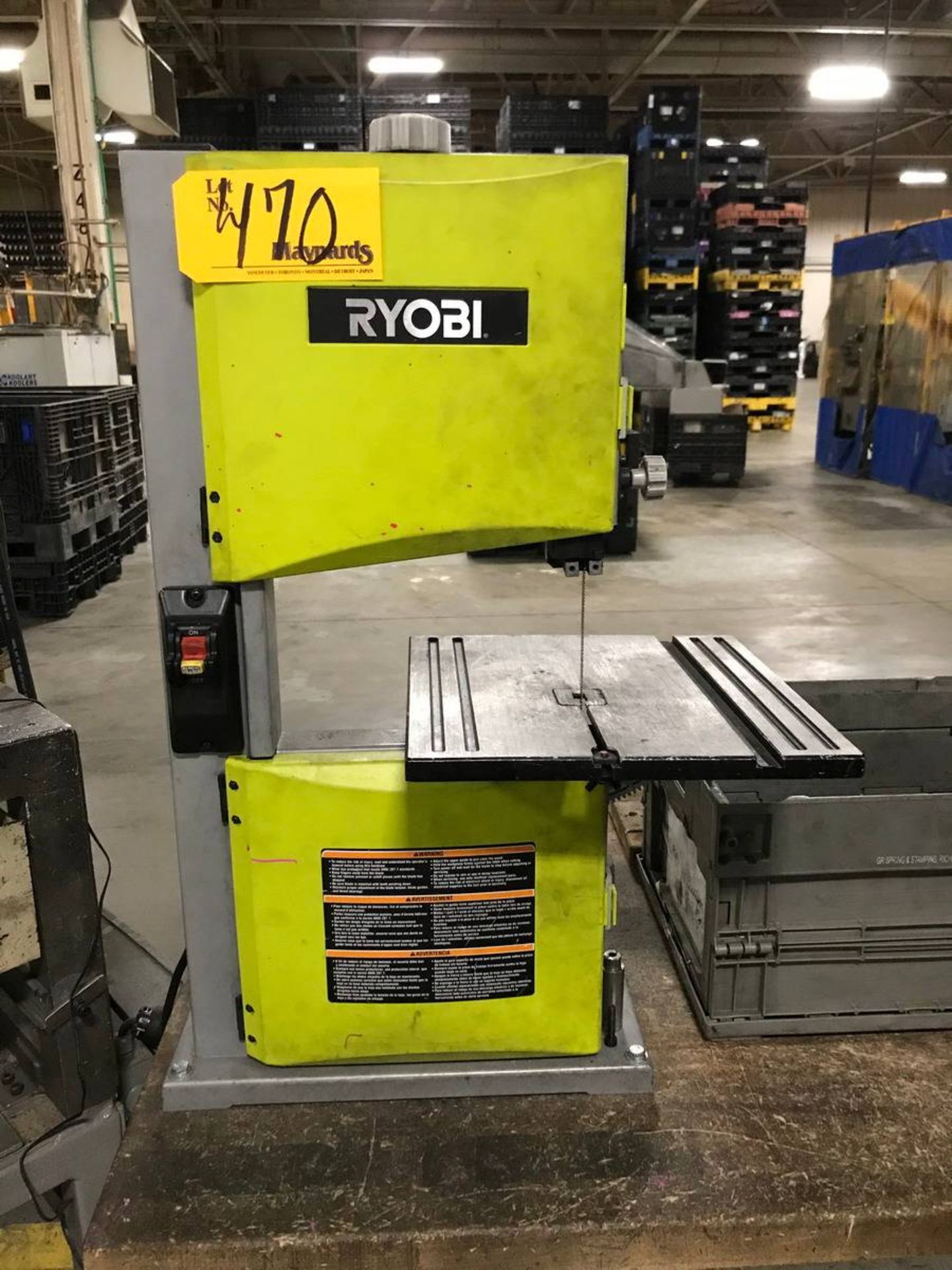 Ryobi 9'' Bench Top Band Saw