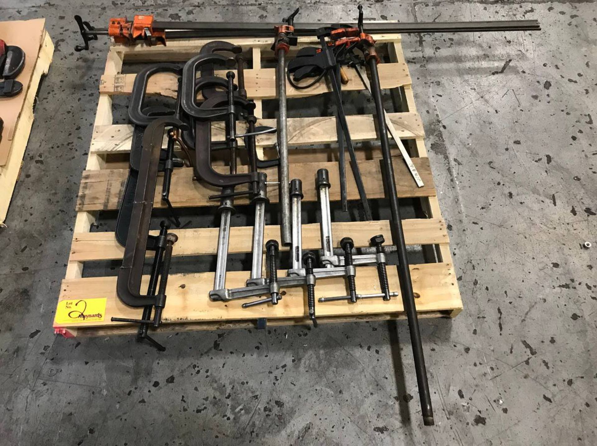 Various Size C-Clamps