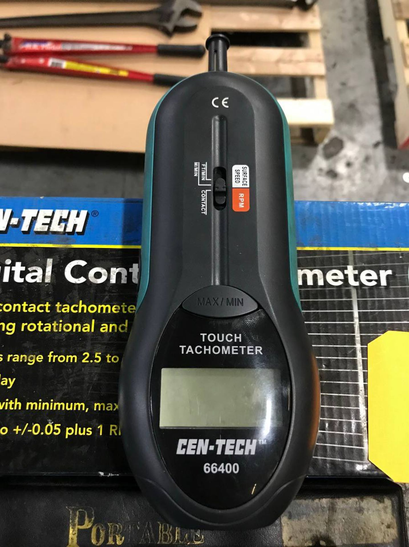 Cen-Tech 66400 Digital Contact Tachometer - Image 2 of 3