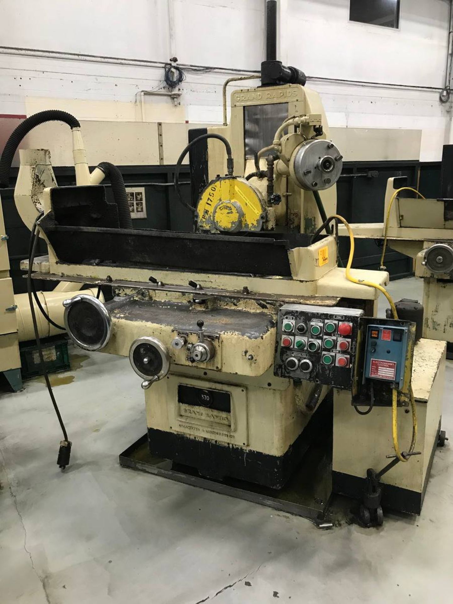 1965 Grand Rapids 370 12'' x 24'' Hydraulic Surface Grinder