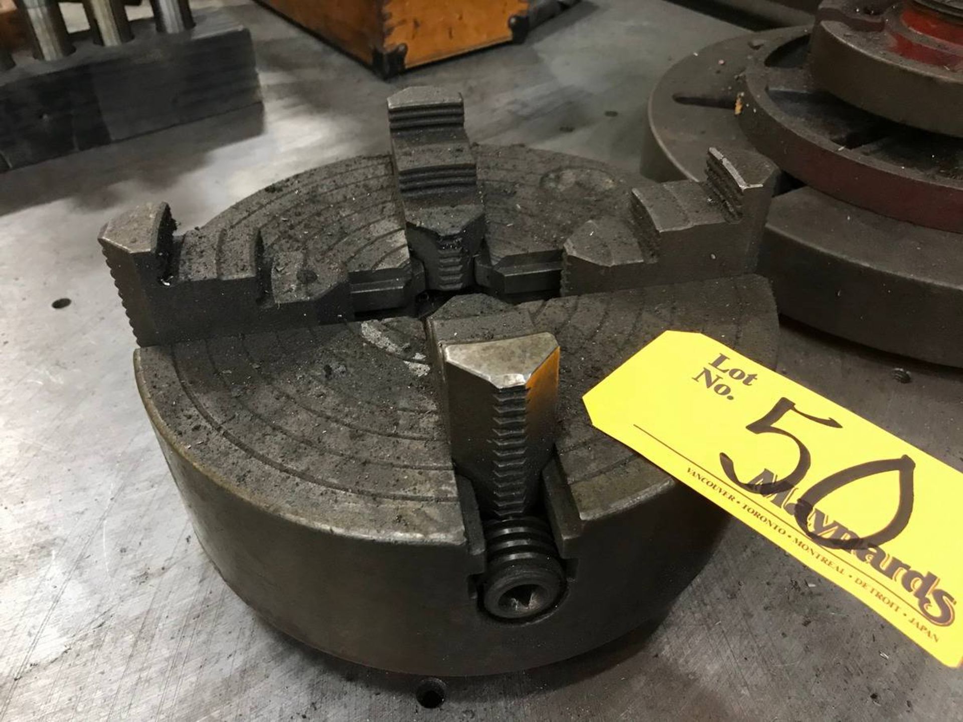 10'' 4-Jaw Chuck