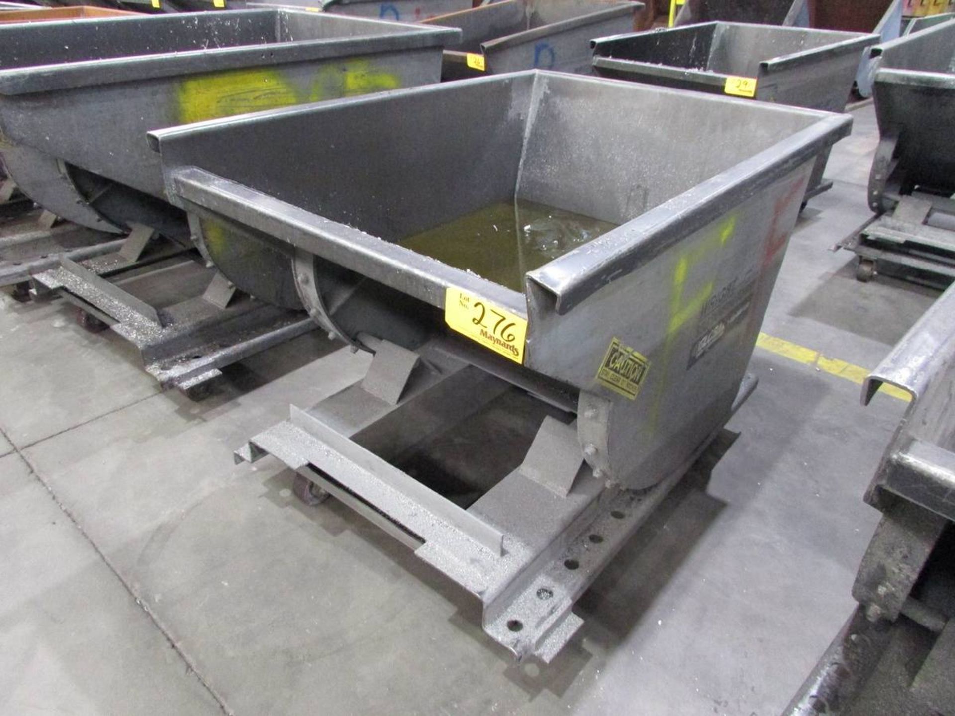 McCullough IND Wright Rolling Self Dumping Hopper