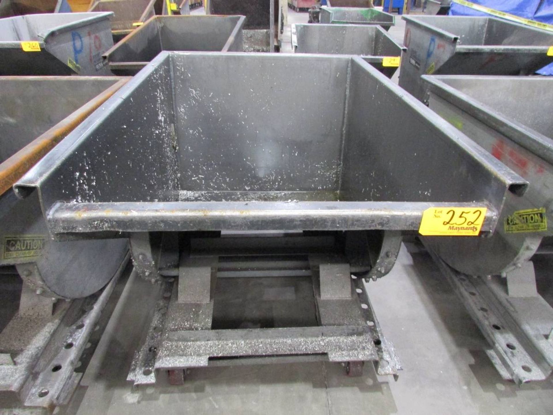 McCullough IND Wright Rolling Self Dumping Hopper - Image 2 of 5