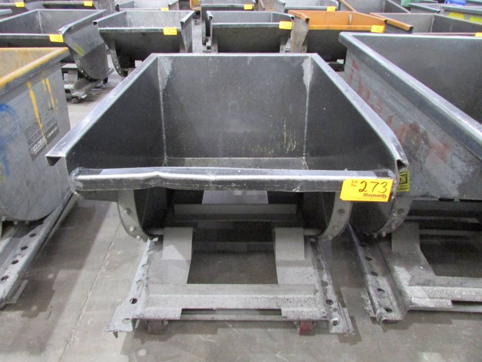 McCullough IND Wright Rolling Self Dumping Hopper - Image 2 of 5