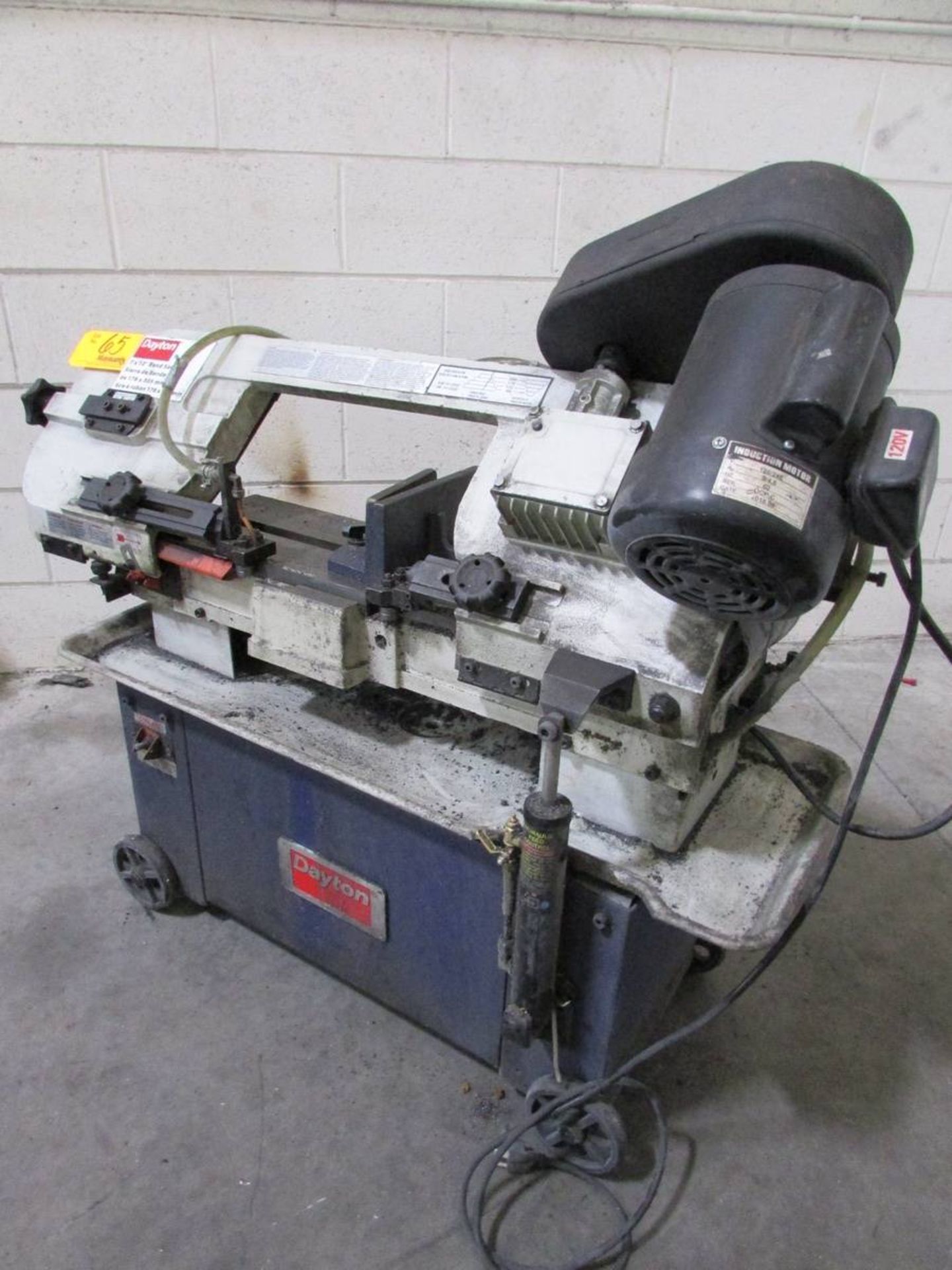 Dayton 21C004A 7"x12" Horizontal Metal Cutting Bandsaw - Image 4 of 4