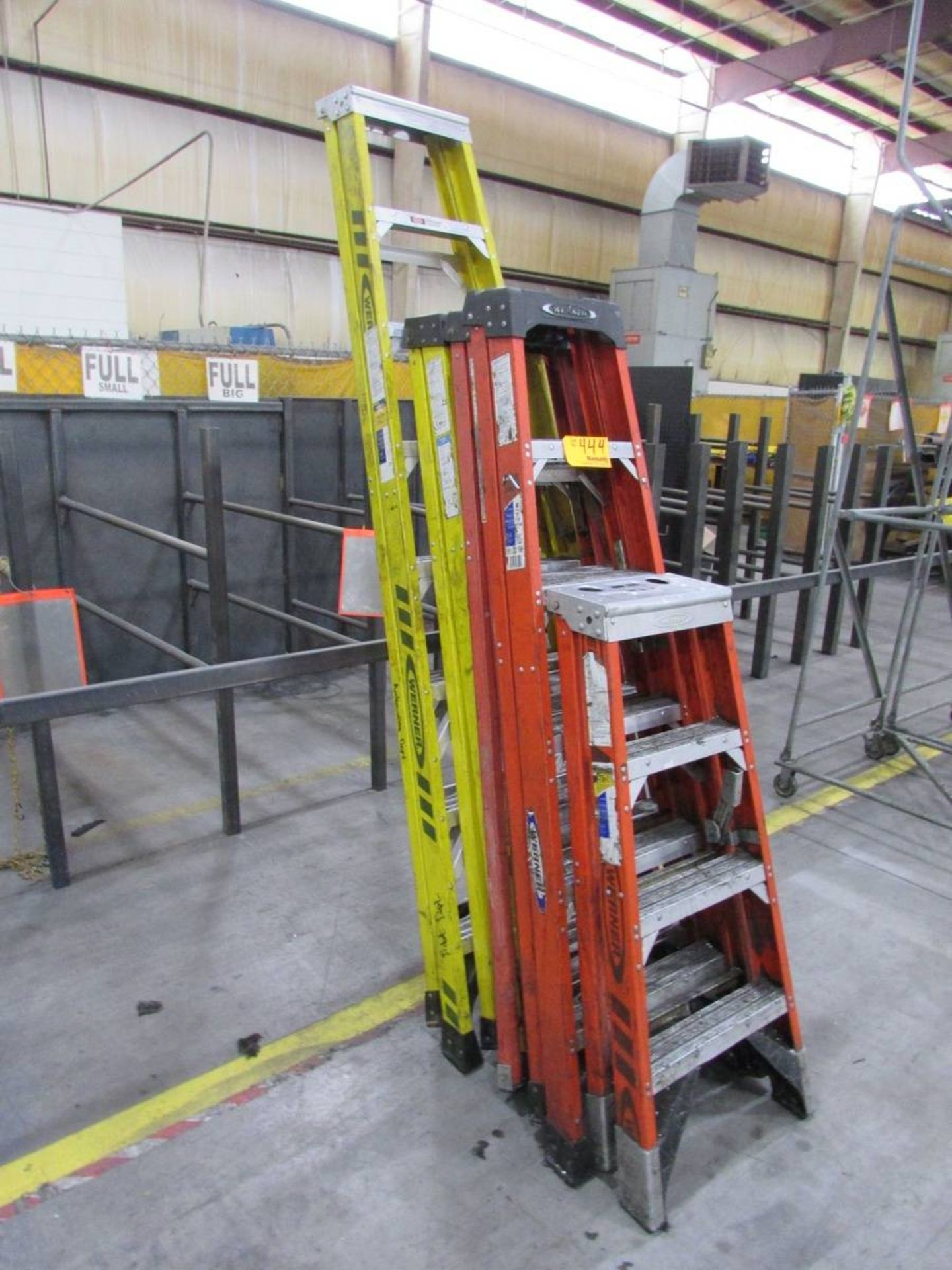 Werner Fiberglass A-Frame Ladders