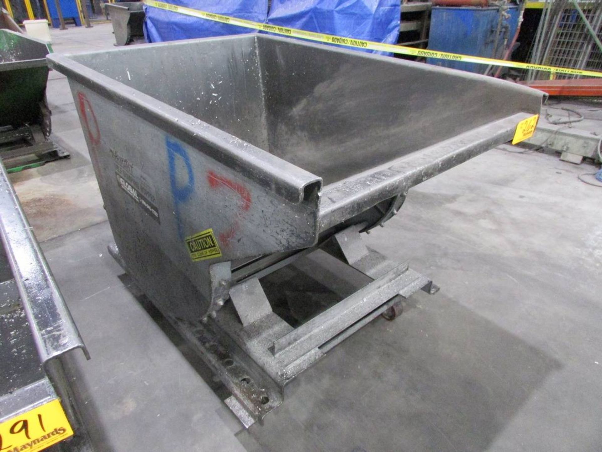 McCullough IND Wright Rolling Self Dumping Hopper - Image 3 of 5