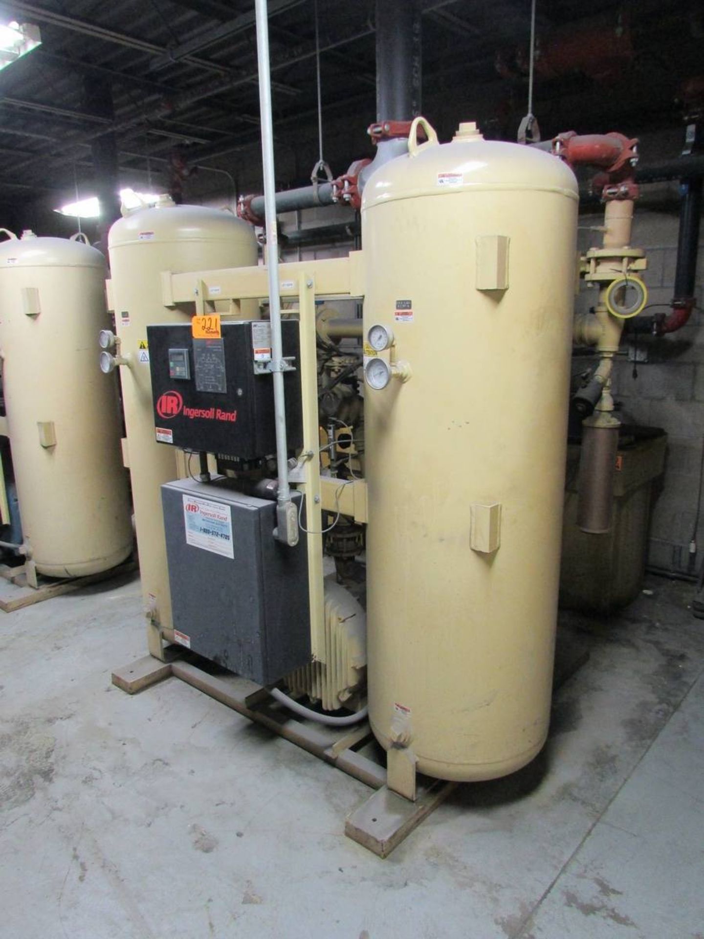 Ingersoll Rand HB10004HN00H Heated Blower Desiccant Air Dryer - Image 3 of 7