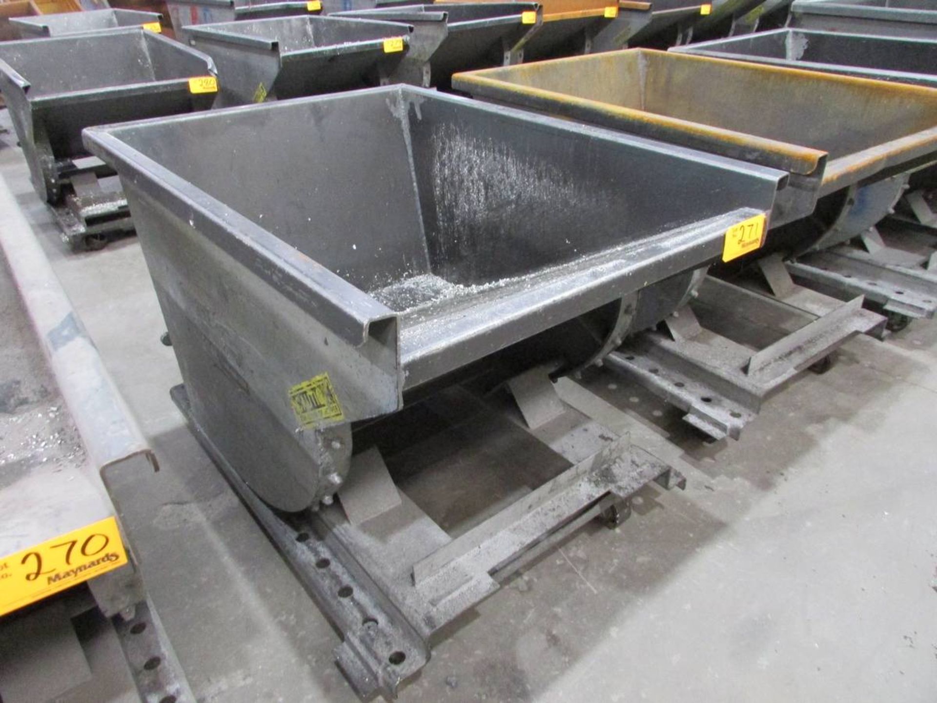 McCullough IND Wright Rolling Self Dumping Hopper - Image 3 of 5