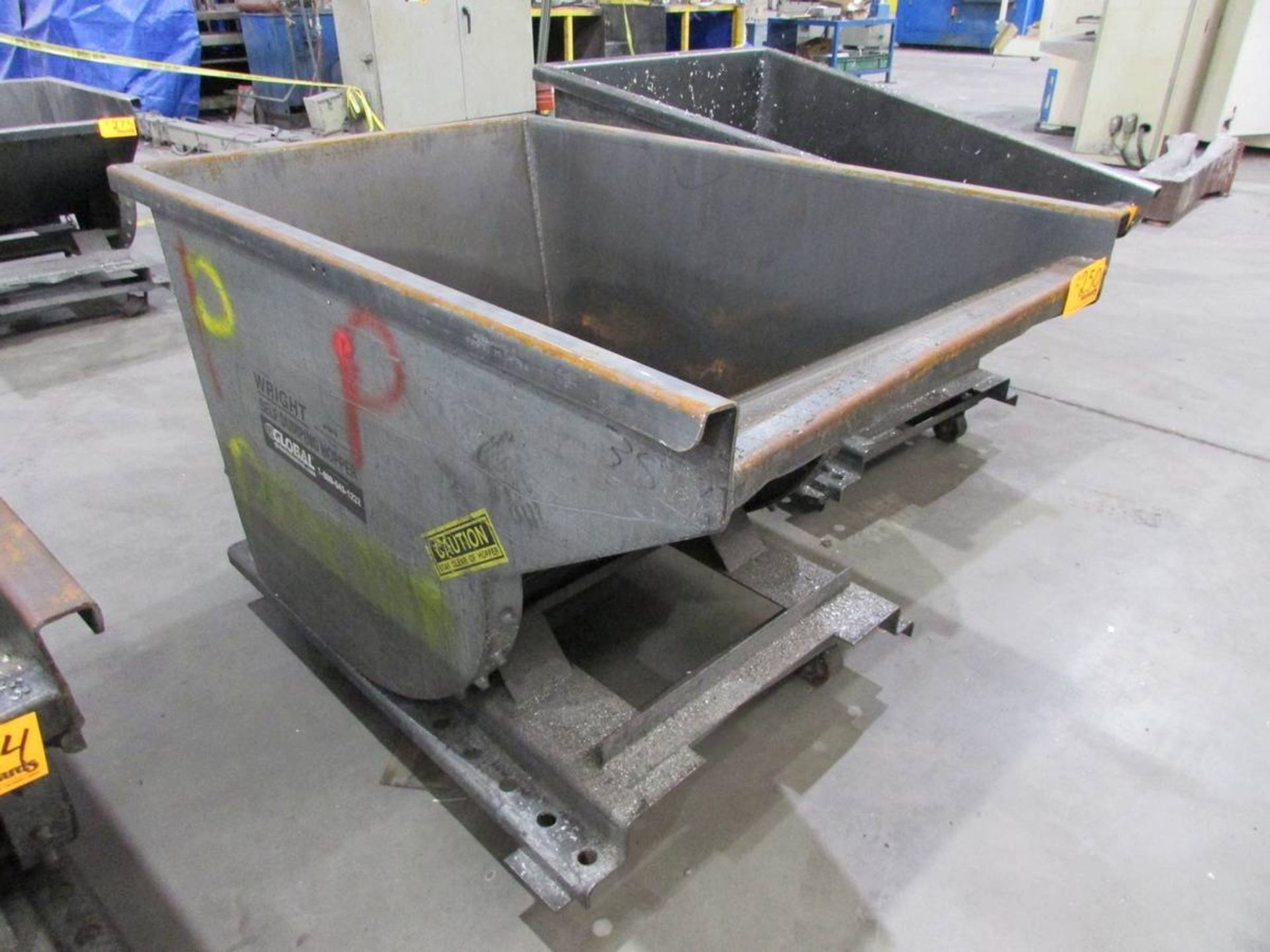McCullough IND Wright Rolling Self Dumping Hopper - Image 3 of 5