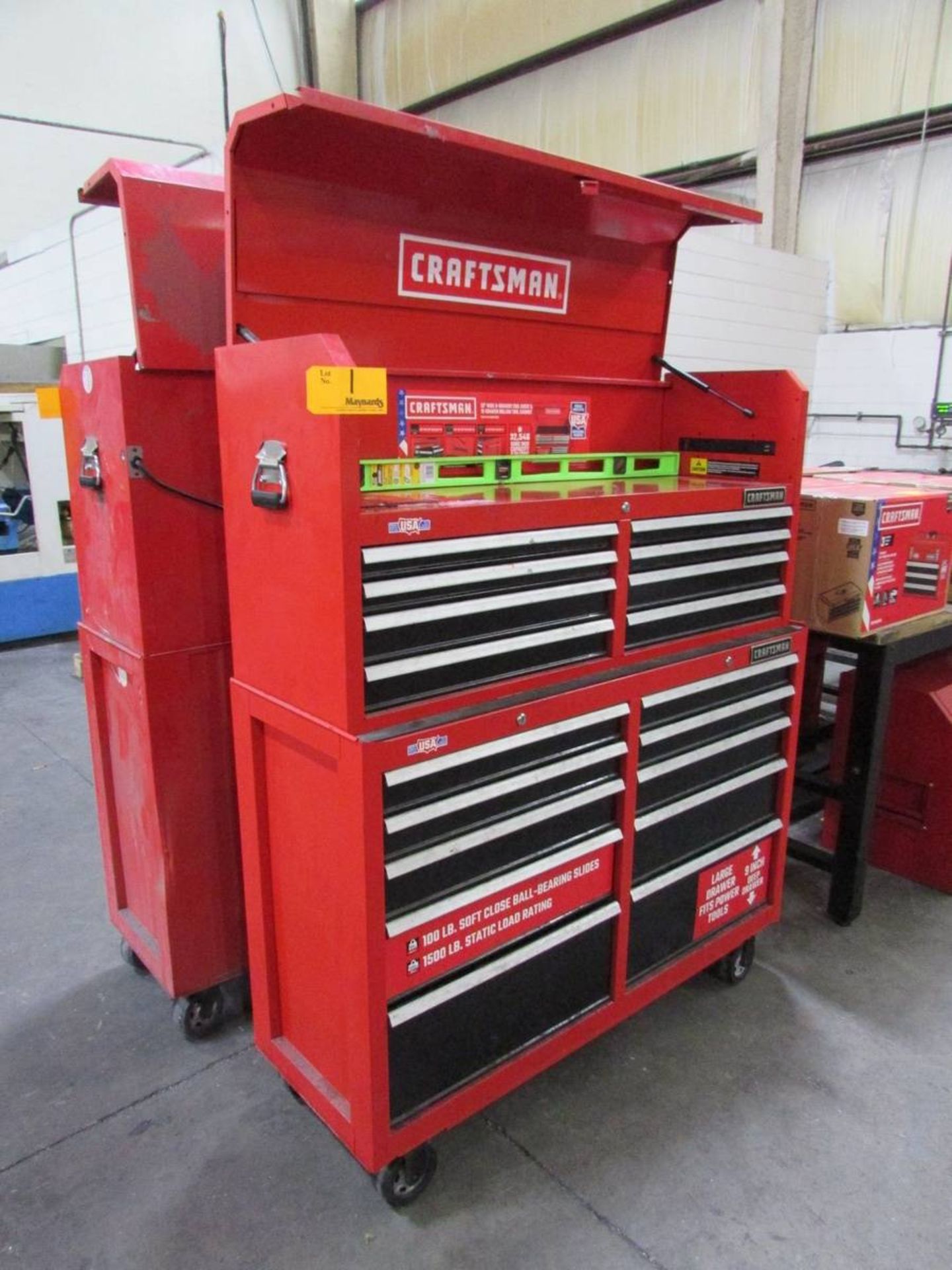 2019 Craftsman 706.CMST25210RB2 52" 10-Drawer Rolling Tool Cabinet