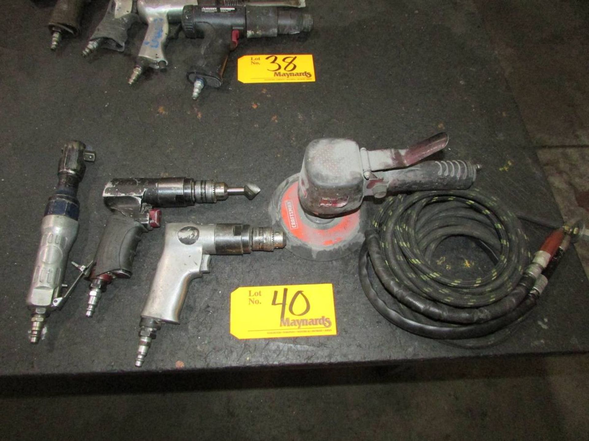 Assorted Pneumatic Power Tools