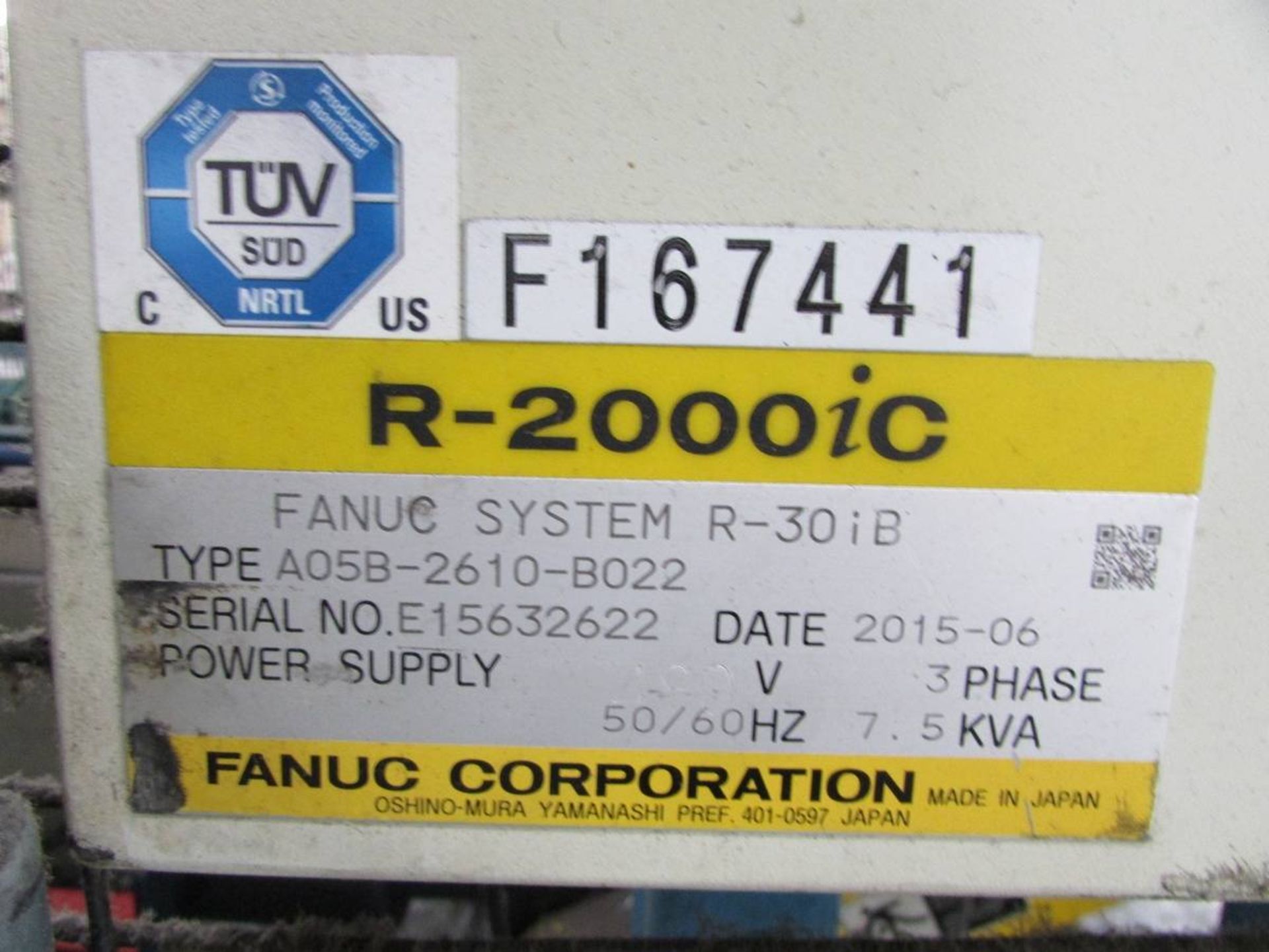 2015 Fanuc R 2000 iC 125L 6 Axis Material Handling Robot - Image 11 of 11