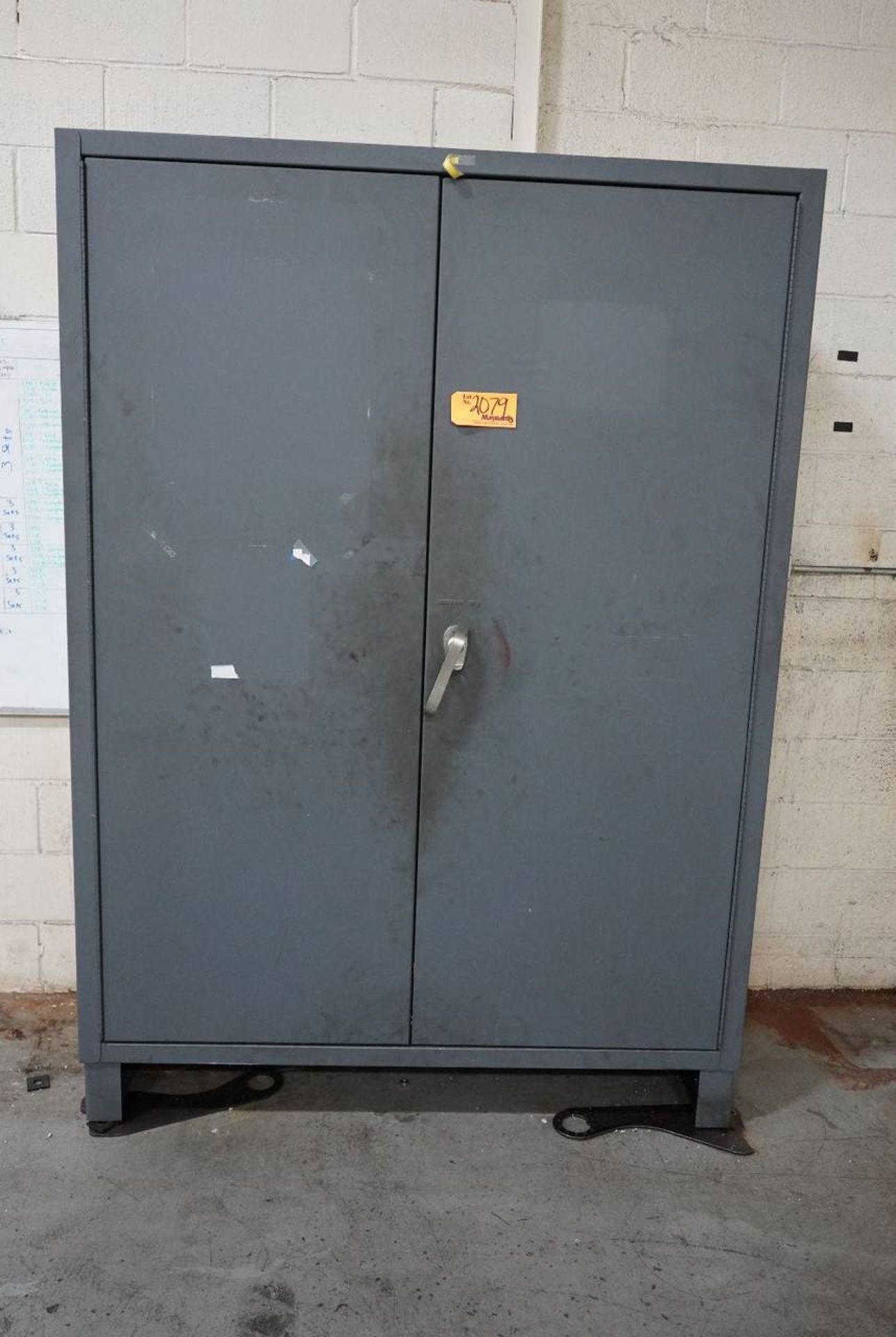 Durham / Vidmar Steel 2 Door Storage Cabinet and 5 Drawer Cabinet