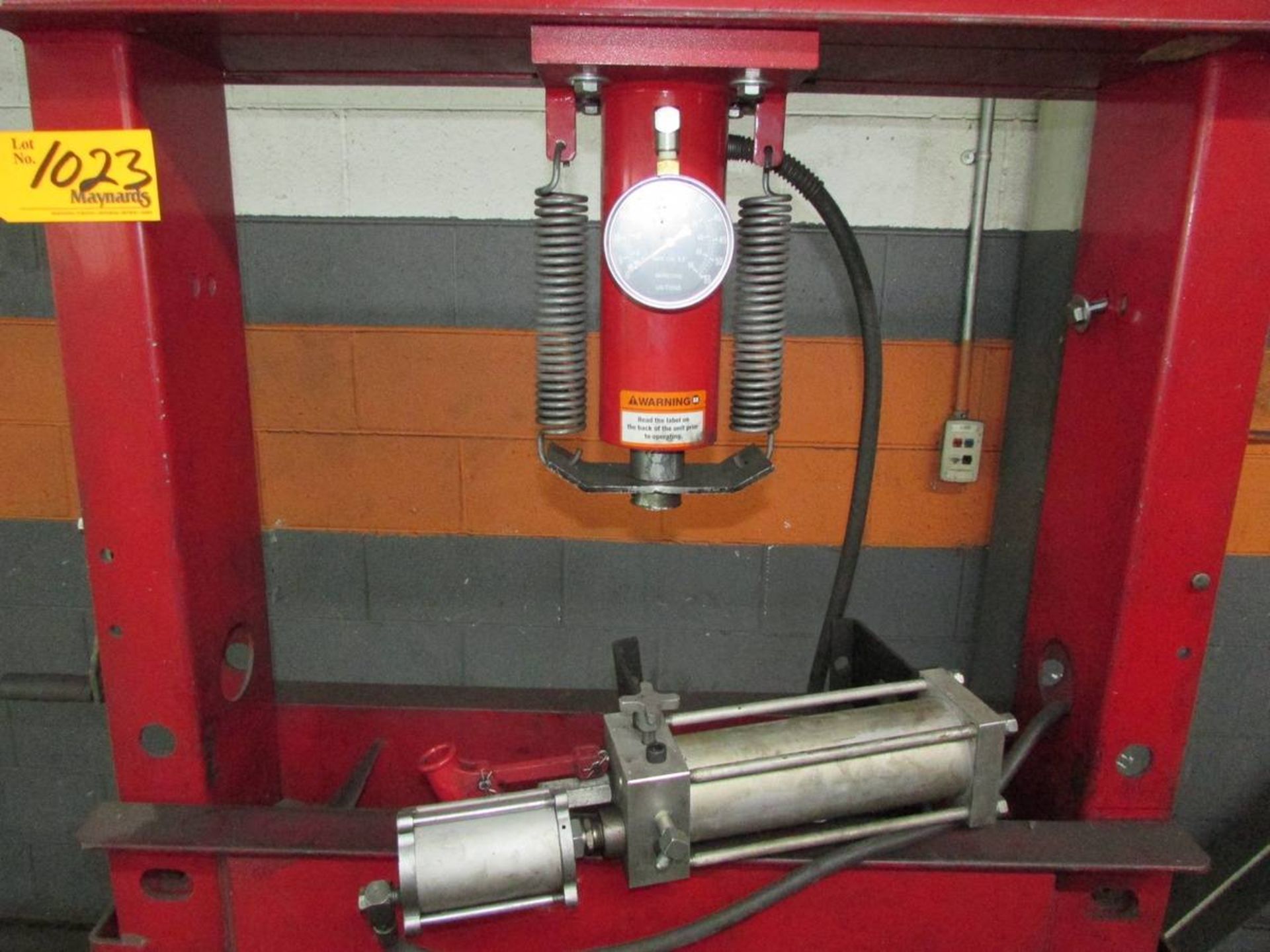 Arcan CP401 40 Ton Air/Hydraulic H-Frame Shop Press - Image 3 of 4