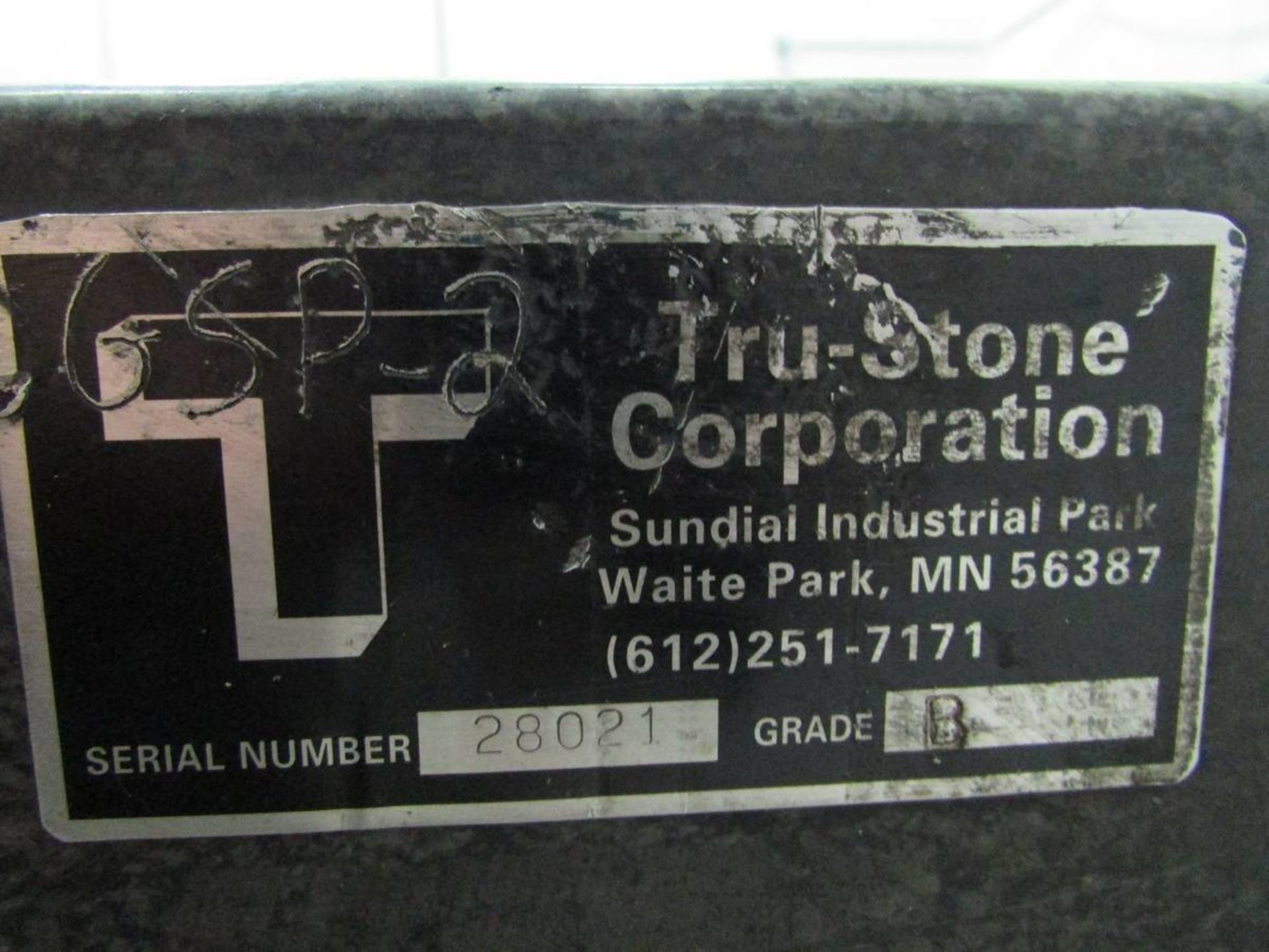 Tru-Stone Corp. Granite Surface Plate - Image 4 of 4