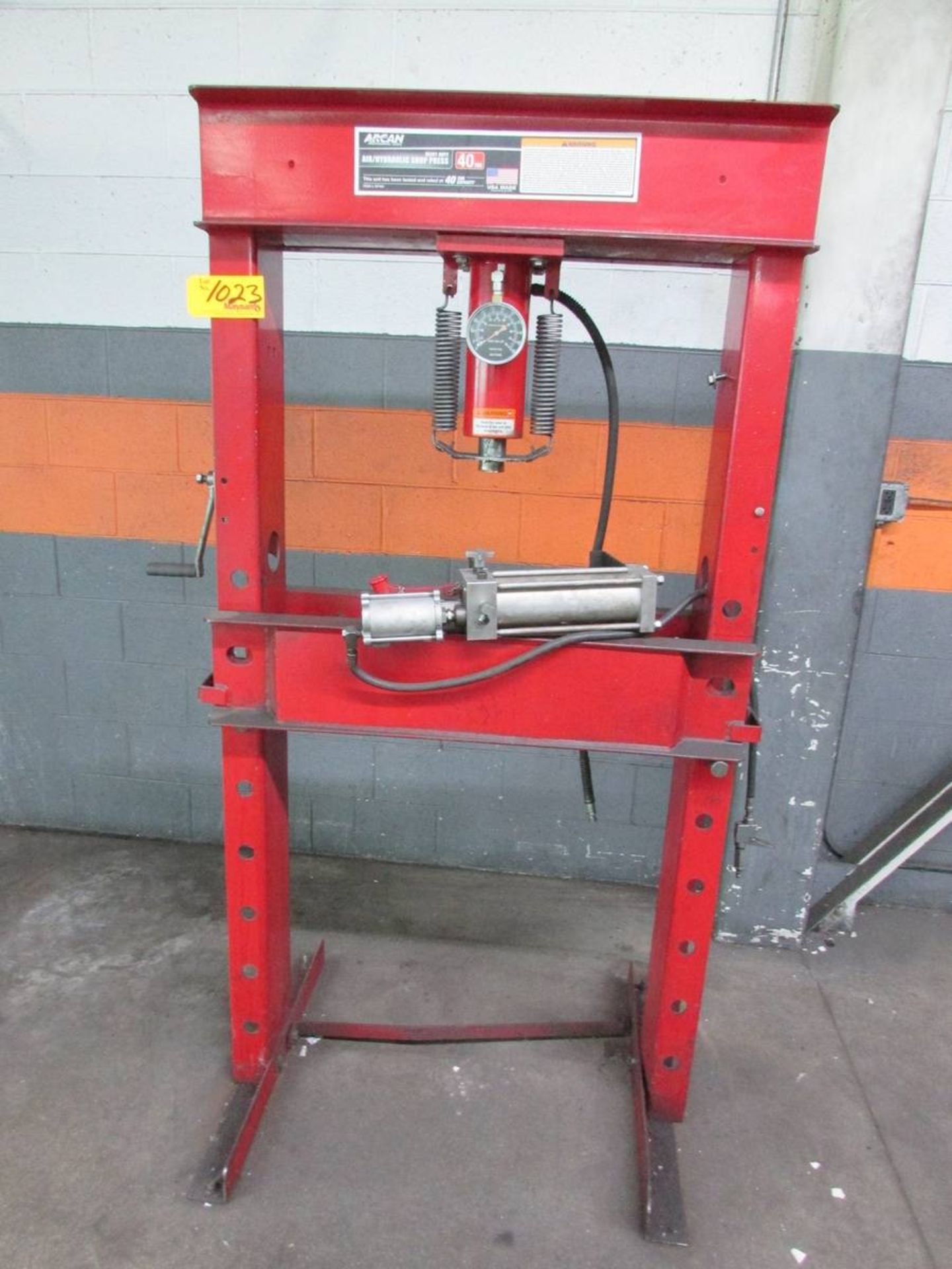 Arcan CP401 40 Ton Air/Hydraulic H-Frame Shop Press - Image 2 of 4