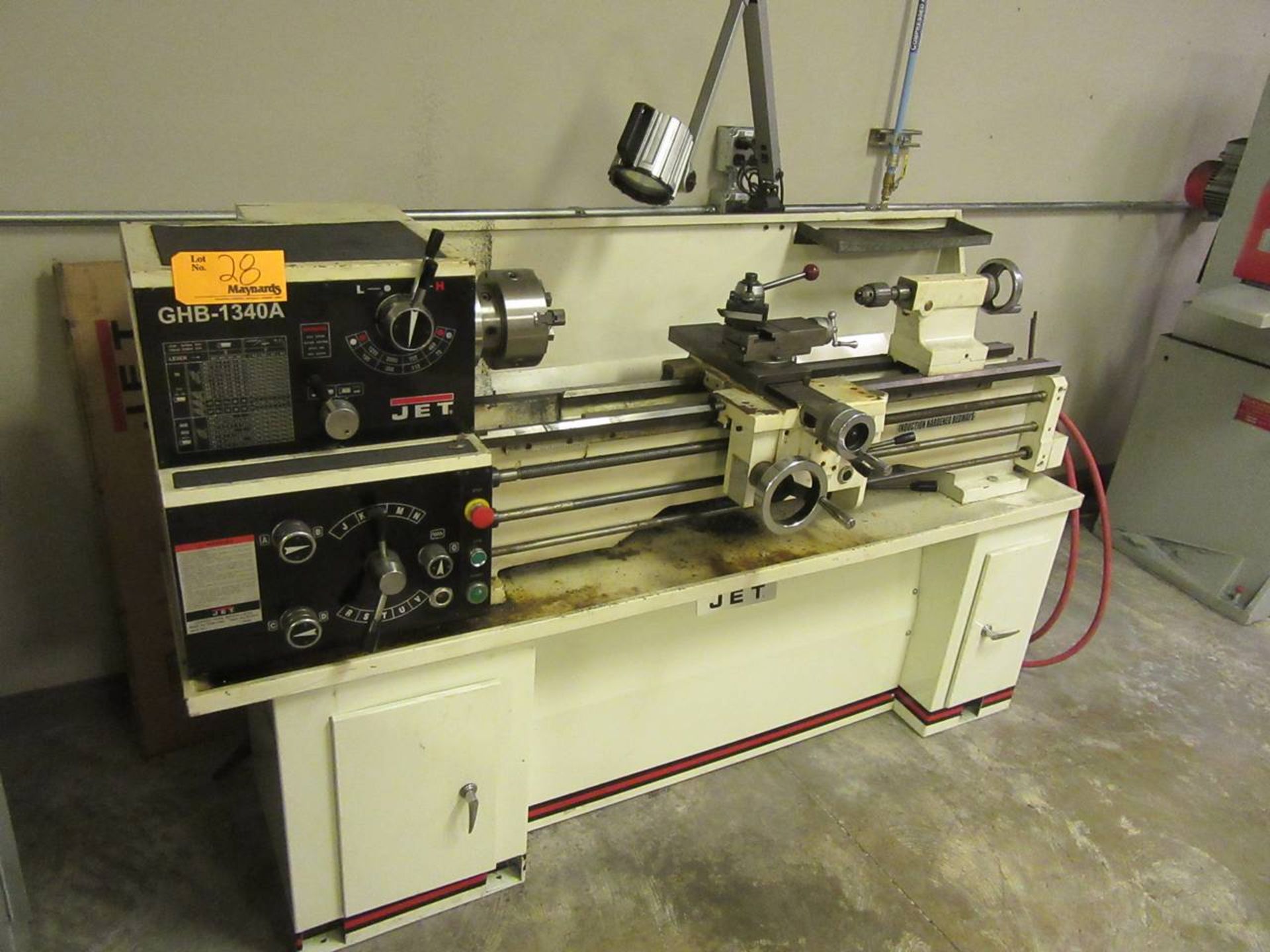 2010 Jet GHB-1340A Gap Bed Engine Lathe - Image 2 of 7