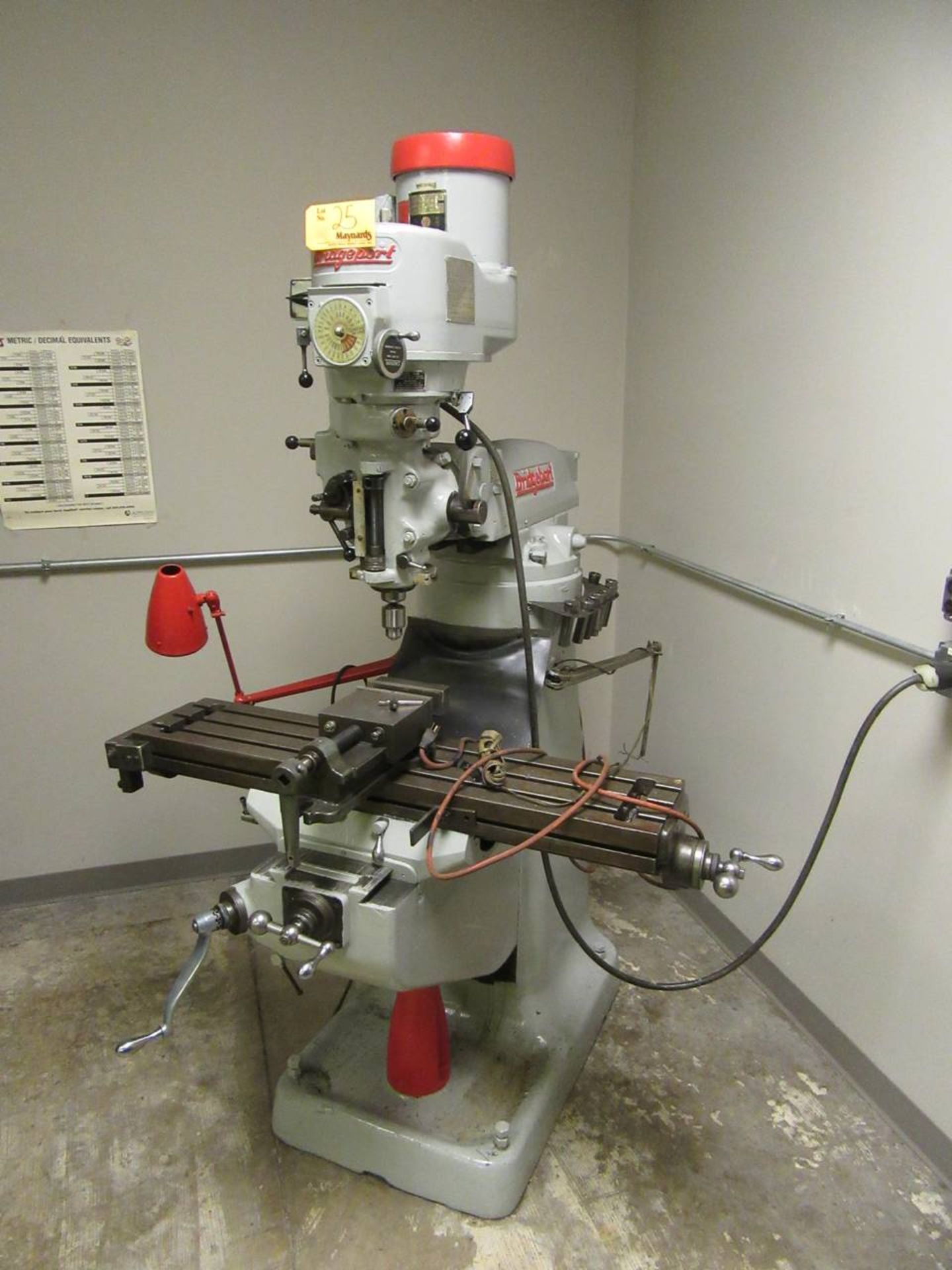 Bridgeport Vertical Milling Machine