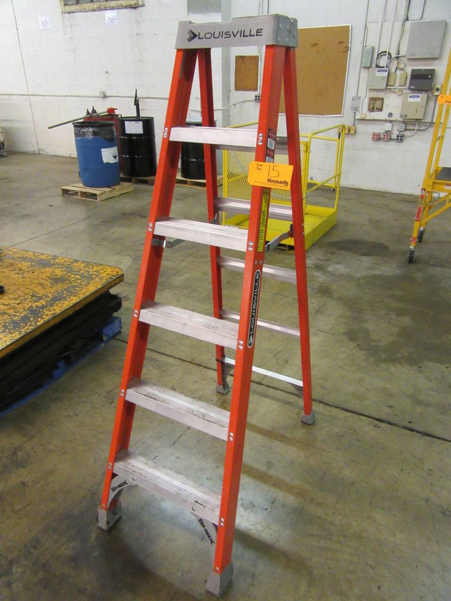 Louisville FS1506 (2) 6' Ladders - Image 4 of 4