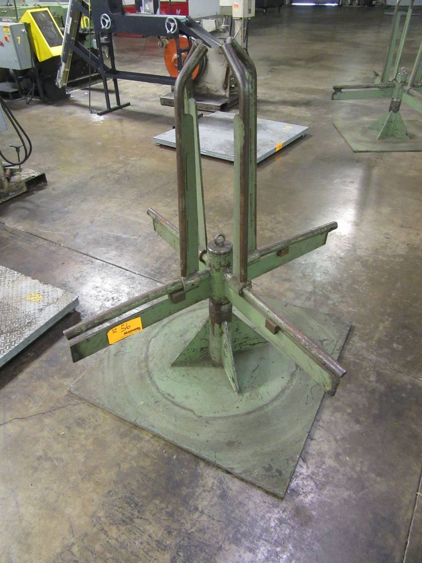 Non Powered Coil Spindle Payoff Stand