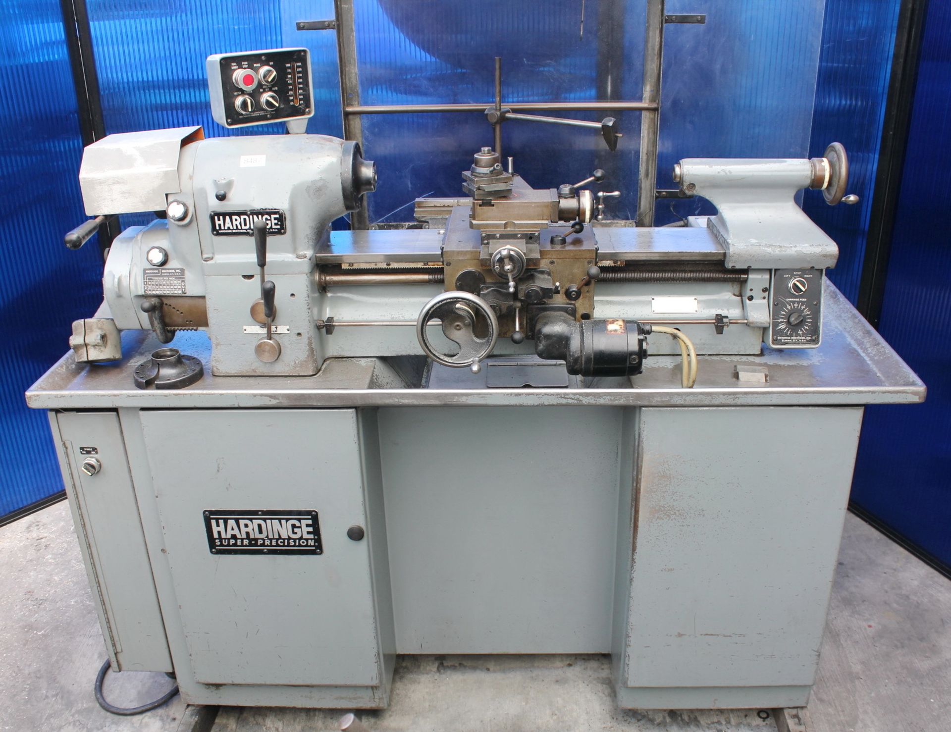 Hardinge High Precision Toolroom Lathe | 11" x 18", Mdl: HLVH, S/N: 7675-T, Located In: Huntington