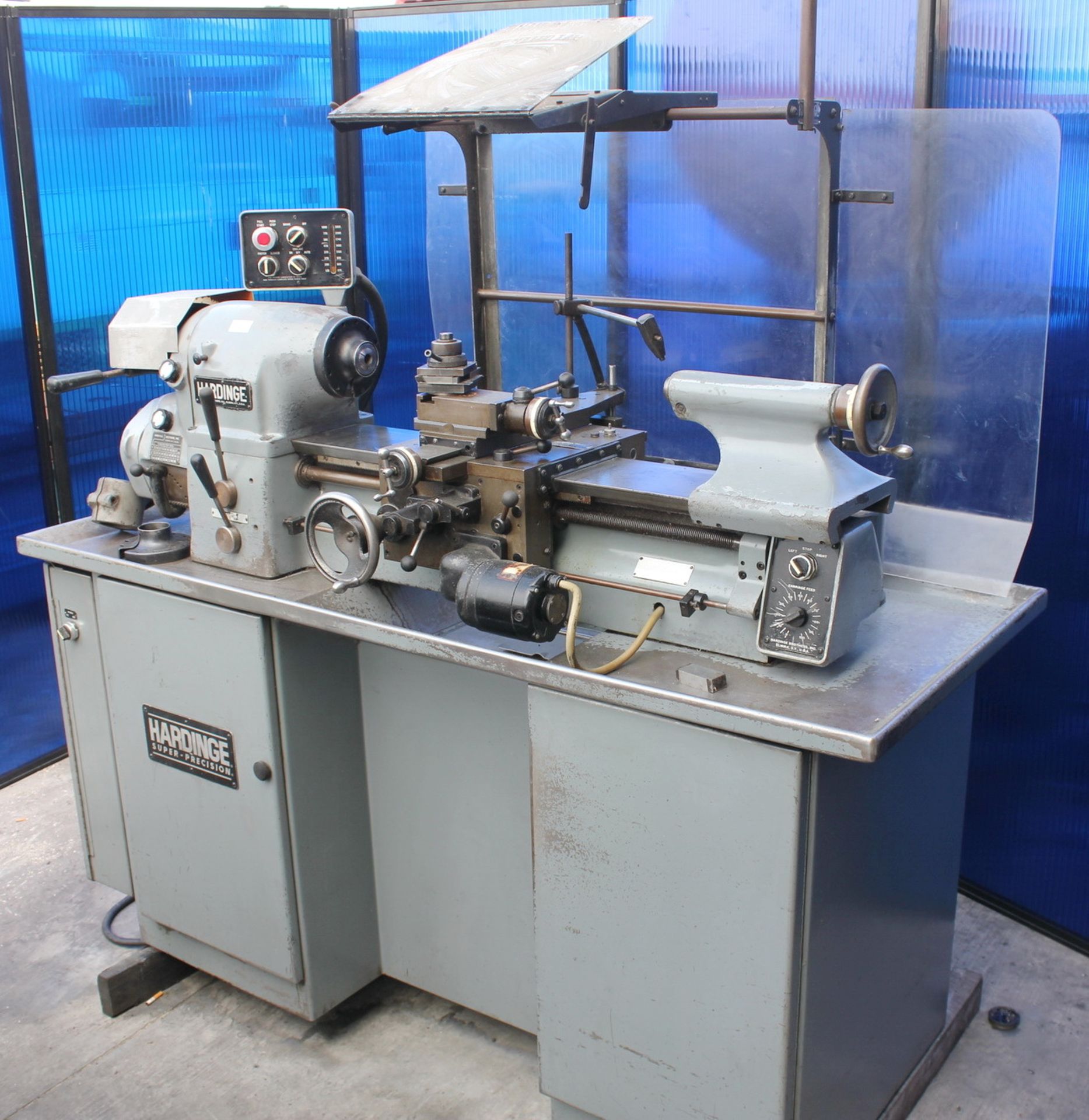 Hardinge High Precision Toolroom Lathe | 11" x 18", Mdl: HLVH, S/N: 7675-T, Located In: Huntington - Image 2 of 17