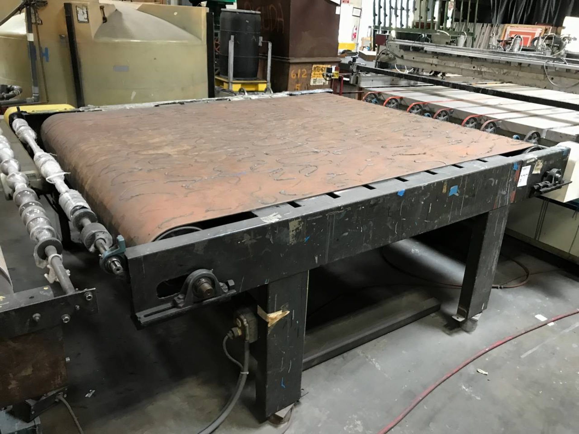 72""W x 96""L Power Belt Conveyor Between Lots# 272 &273