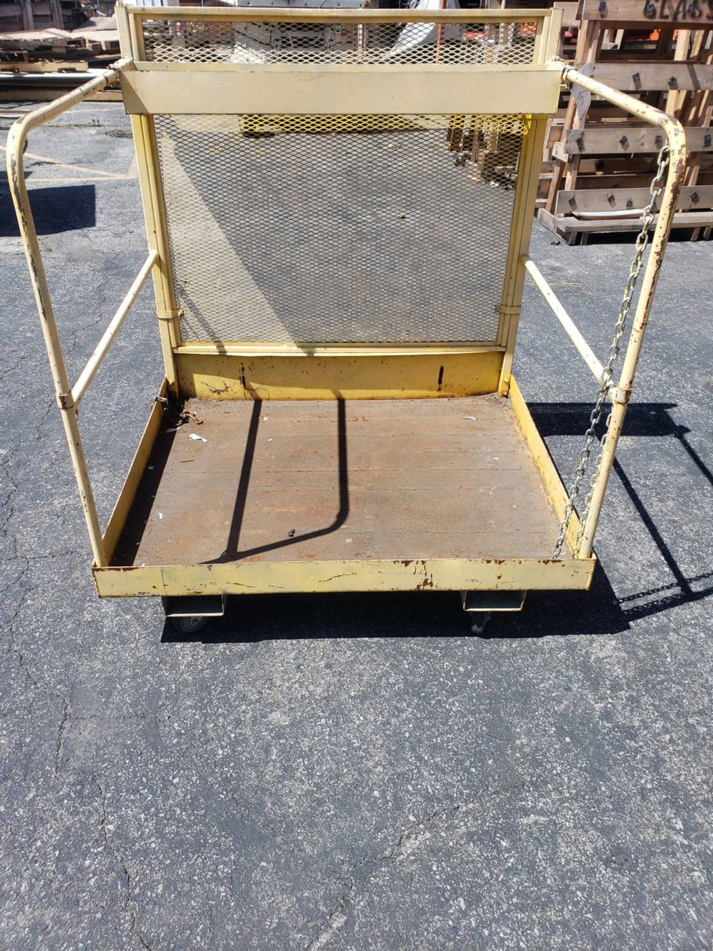 Forklift Platform Attachment 48""H x 48""W x 39""D - Image 2 of 4