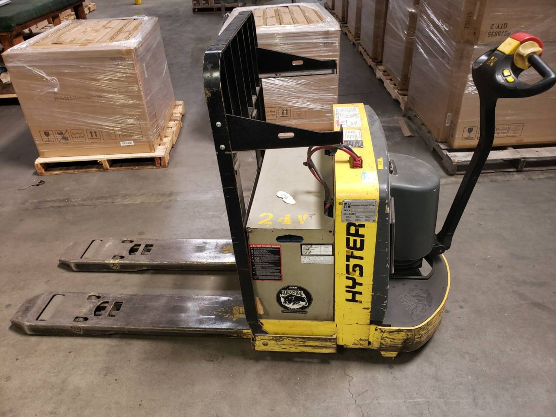 2003 Hyster W80Z 24V Electric Pallet Jack 4 Ton Max Capacity, Hrs- 1,894.7 S/N A234N01636A - Image 2 of 8