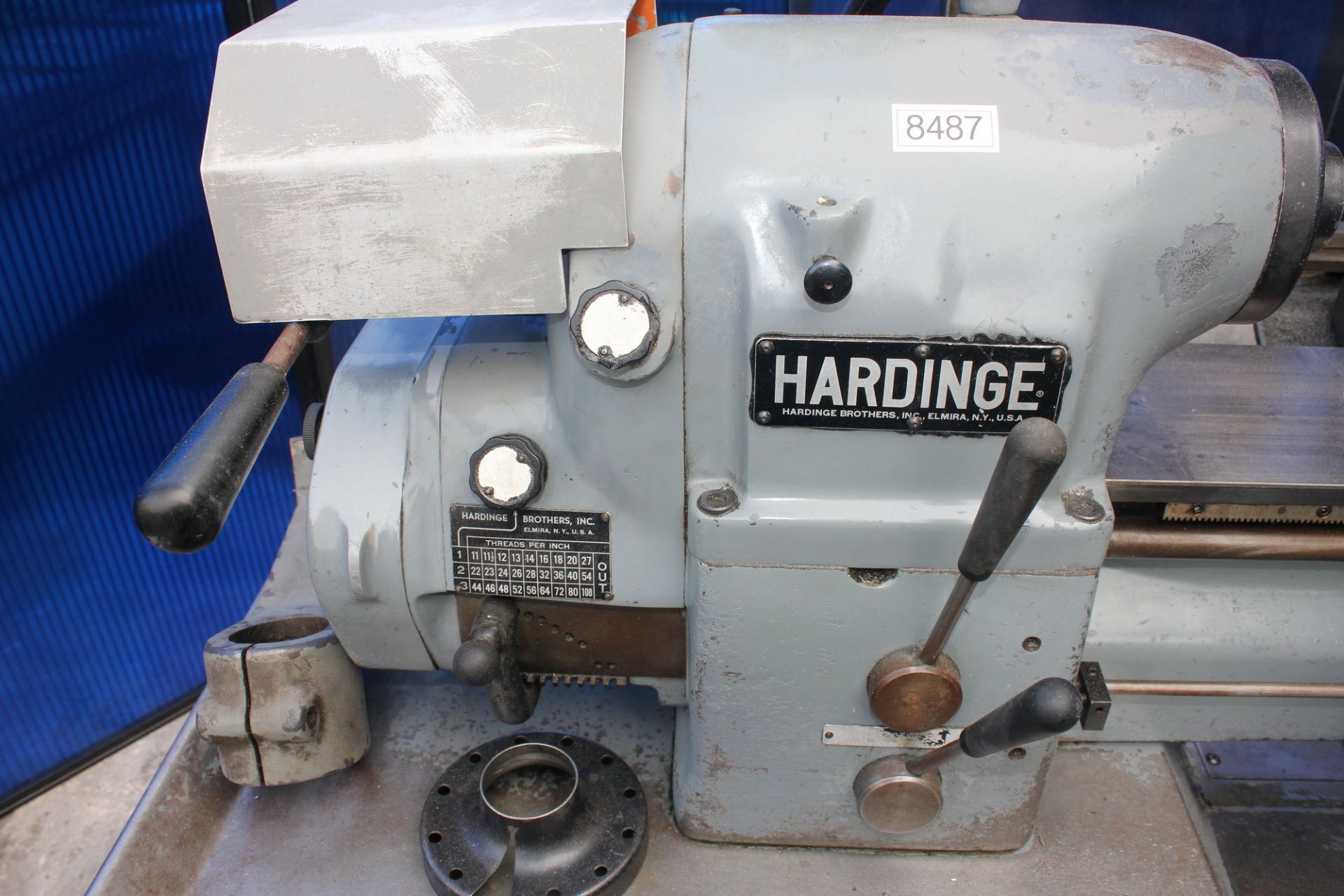 Hardinge High Precision Toolroom Lathe | 11" x 18", Mdl: HLVH, S/N: 7675-T, Located In: Huntington - Image 14 of 17