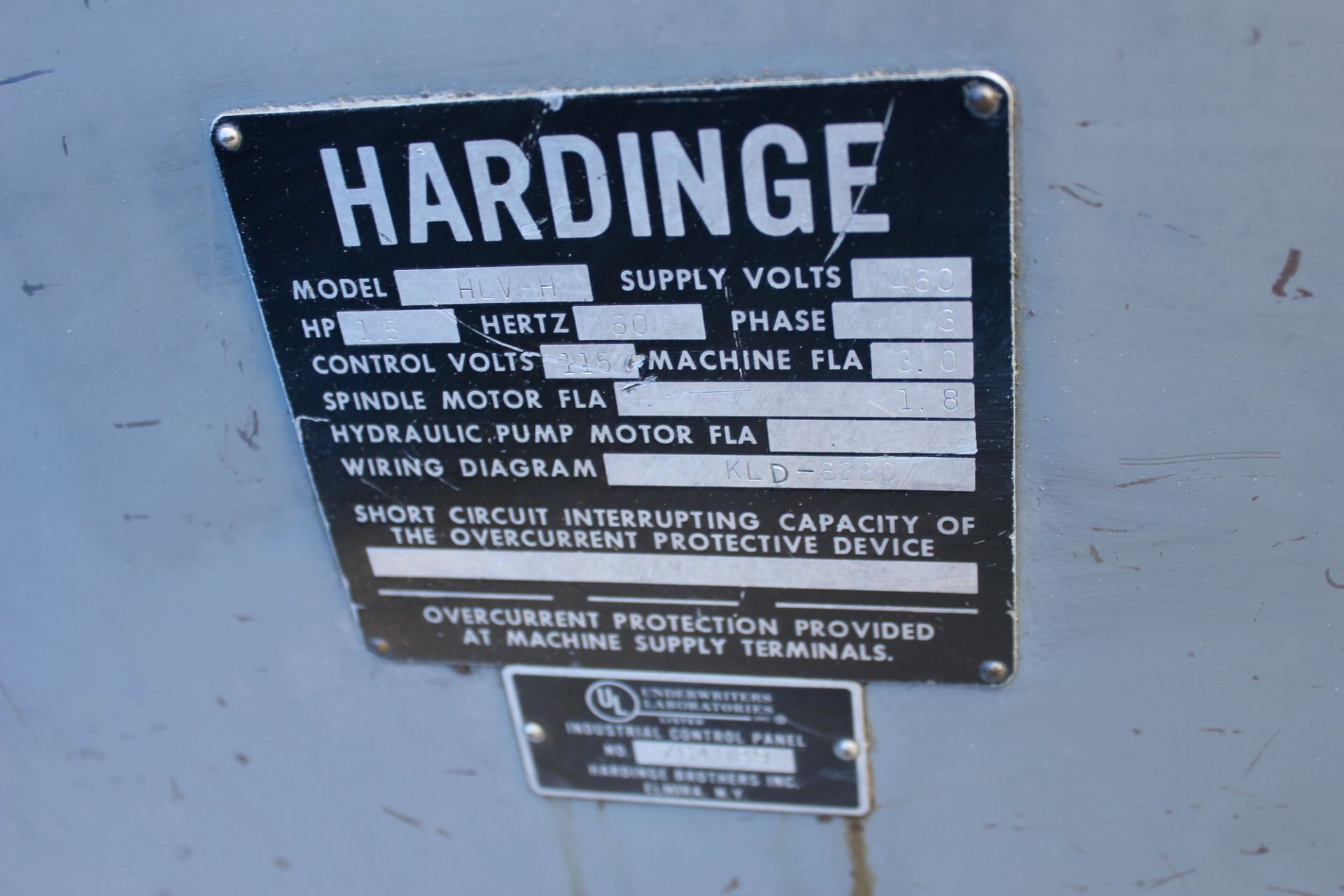 Hardinge High Precision Toolroom Lathe | 11" x 18", Mdl: HLVH, S/N: 7675-T, Located In: Huntington - Image 17 of 17