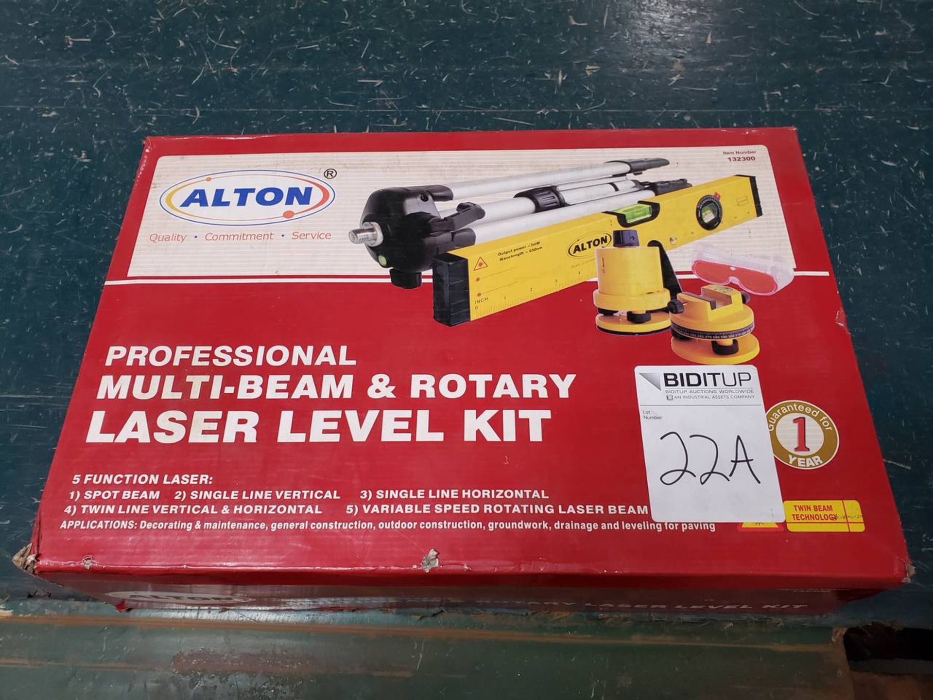 Alton 132300 Multi Beam & Rotary Laser Level Kit