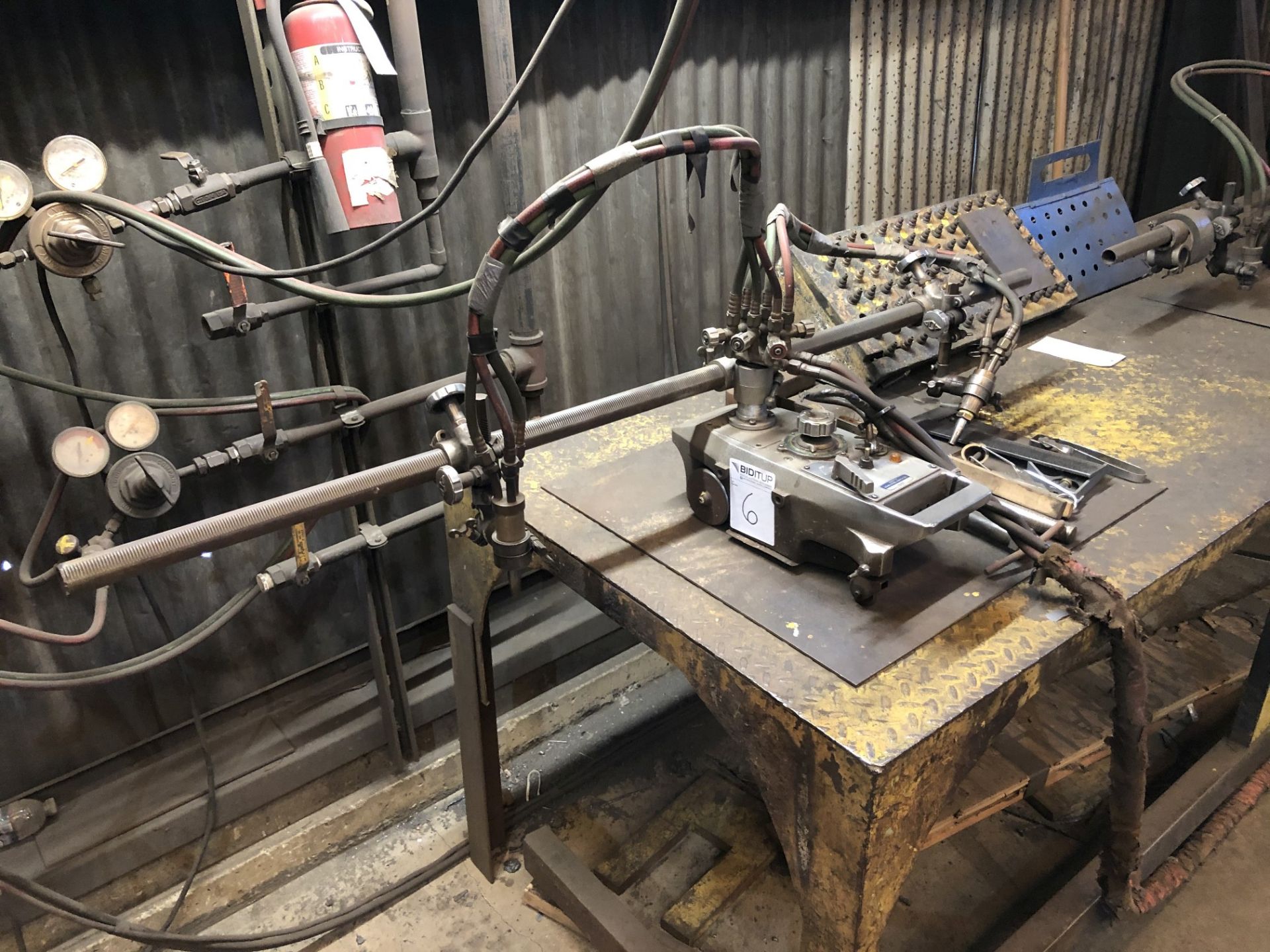 Koike Portable Track Torch Cutter (Used for Beveling & Chamfering) [Located at 8830 Vineyard Avenue,