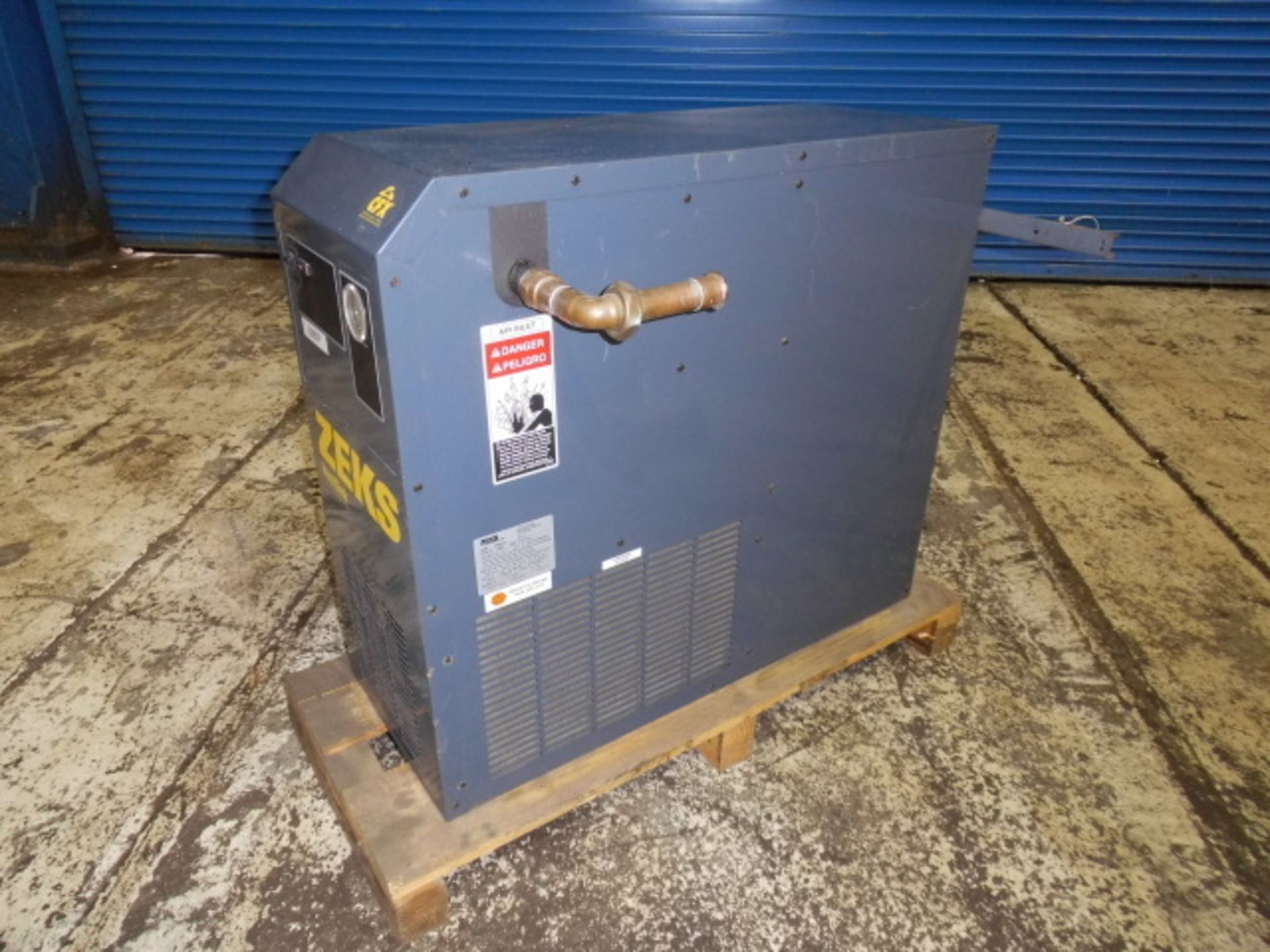 Zeks Heat Sink Refrigerated Air Dryer | 75 CFM x 200 PSIS, Mdl: 75SGA100, S/N: 270901, Located In: - Image 2 of 4